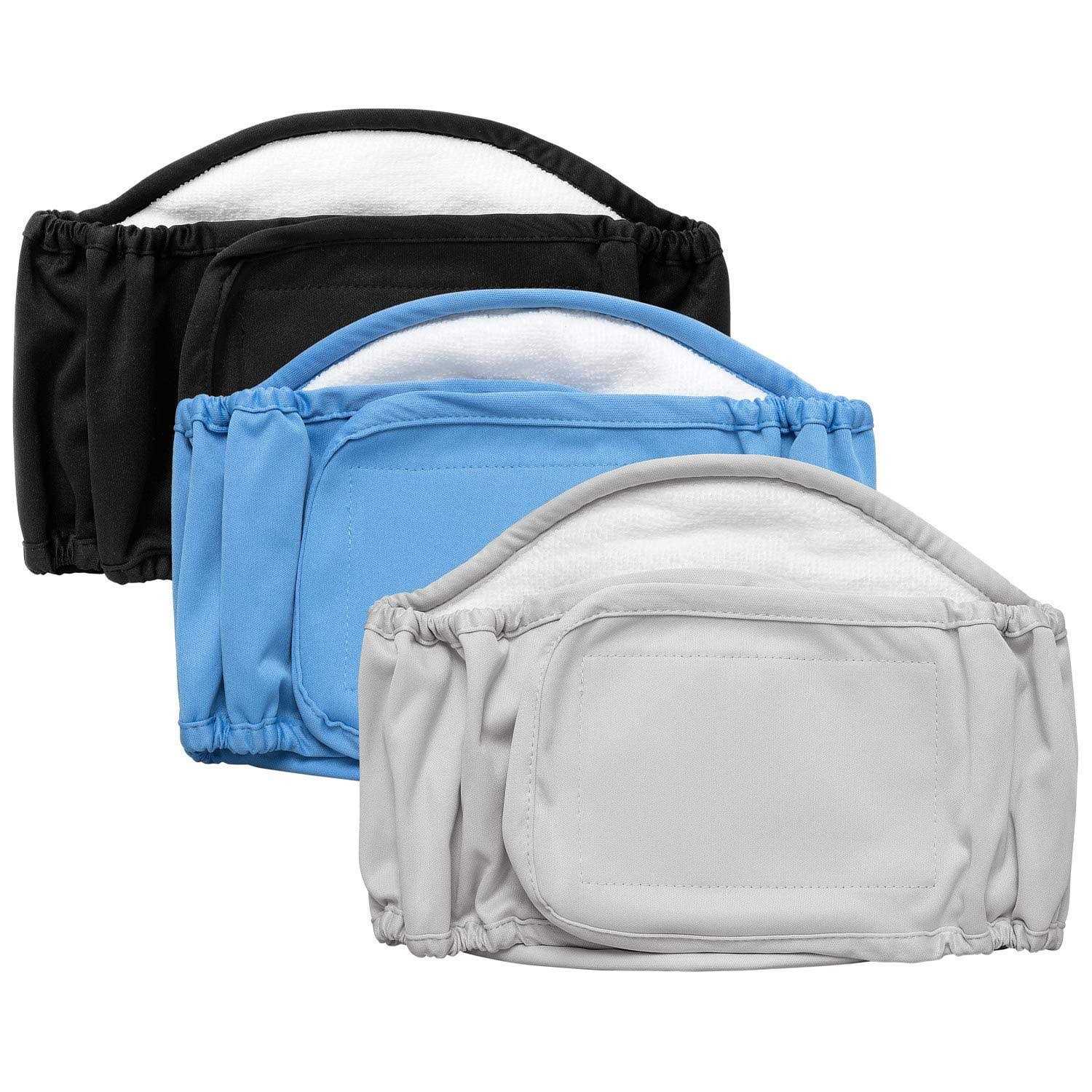 Mkono Male Dog Belly Band Wraps Washable Dog Diapers Male - Healthber