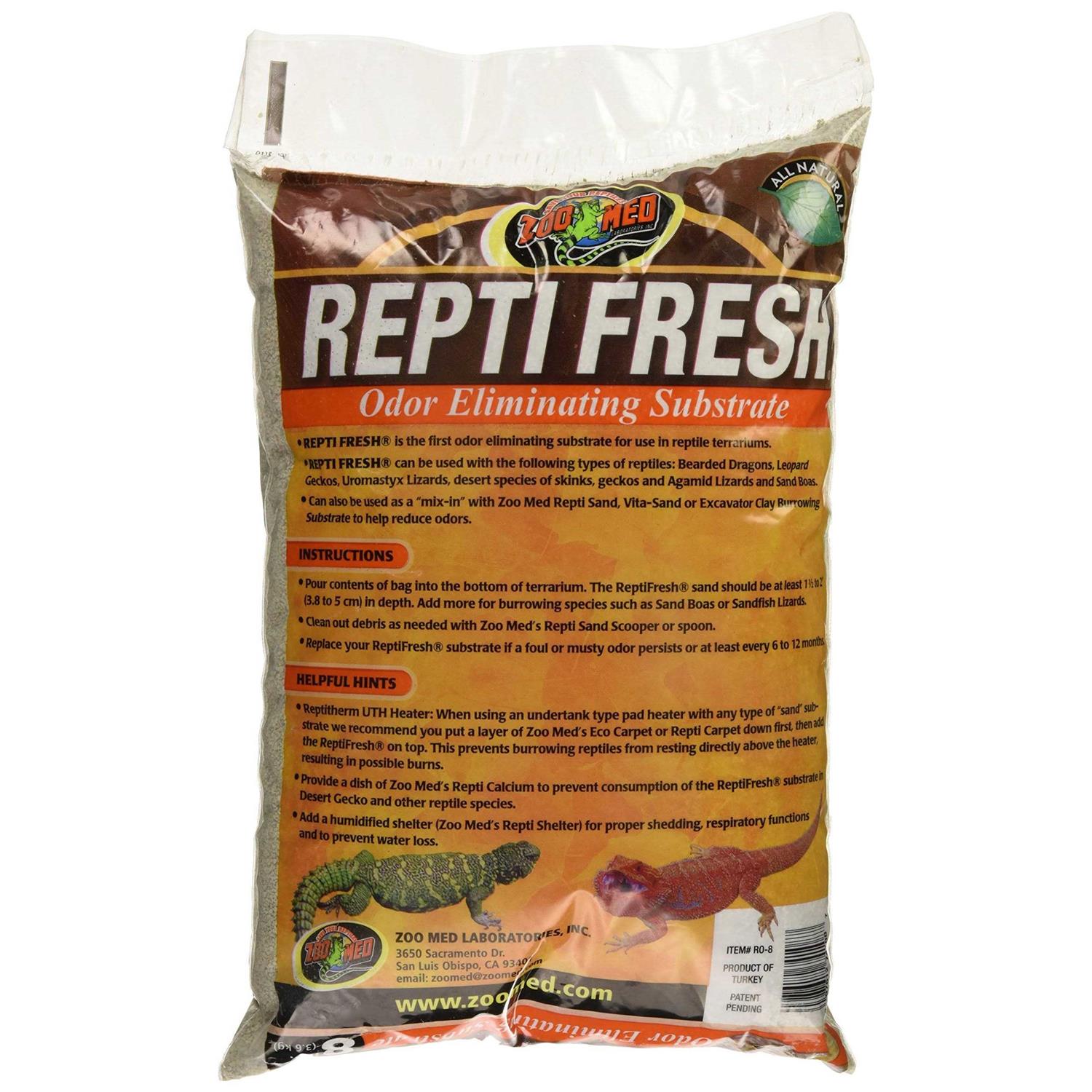 Zoo Med ReptiFresh Odor Eliminating Substrate - Healthber