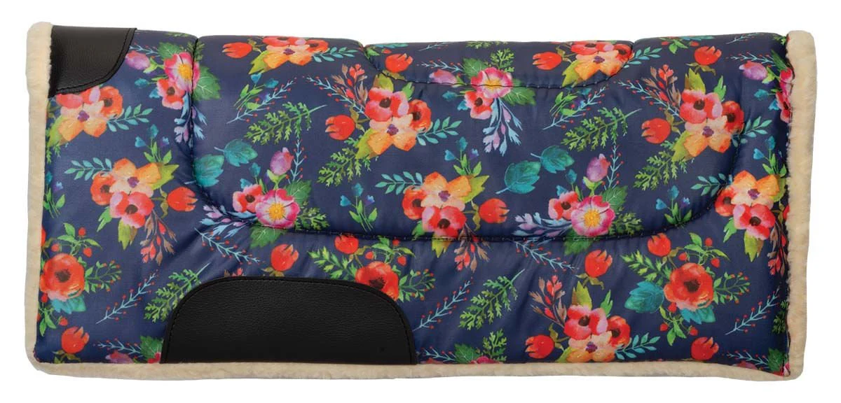 Weaver Floral Pony Saddle Pad - Healthber