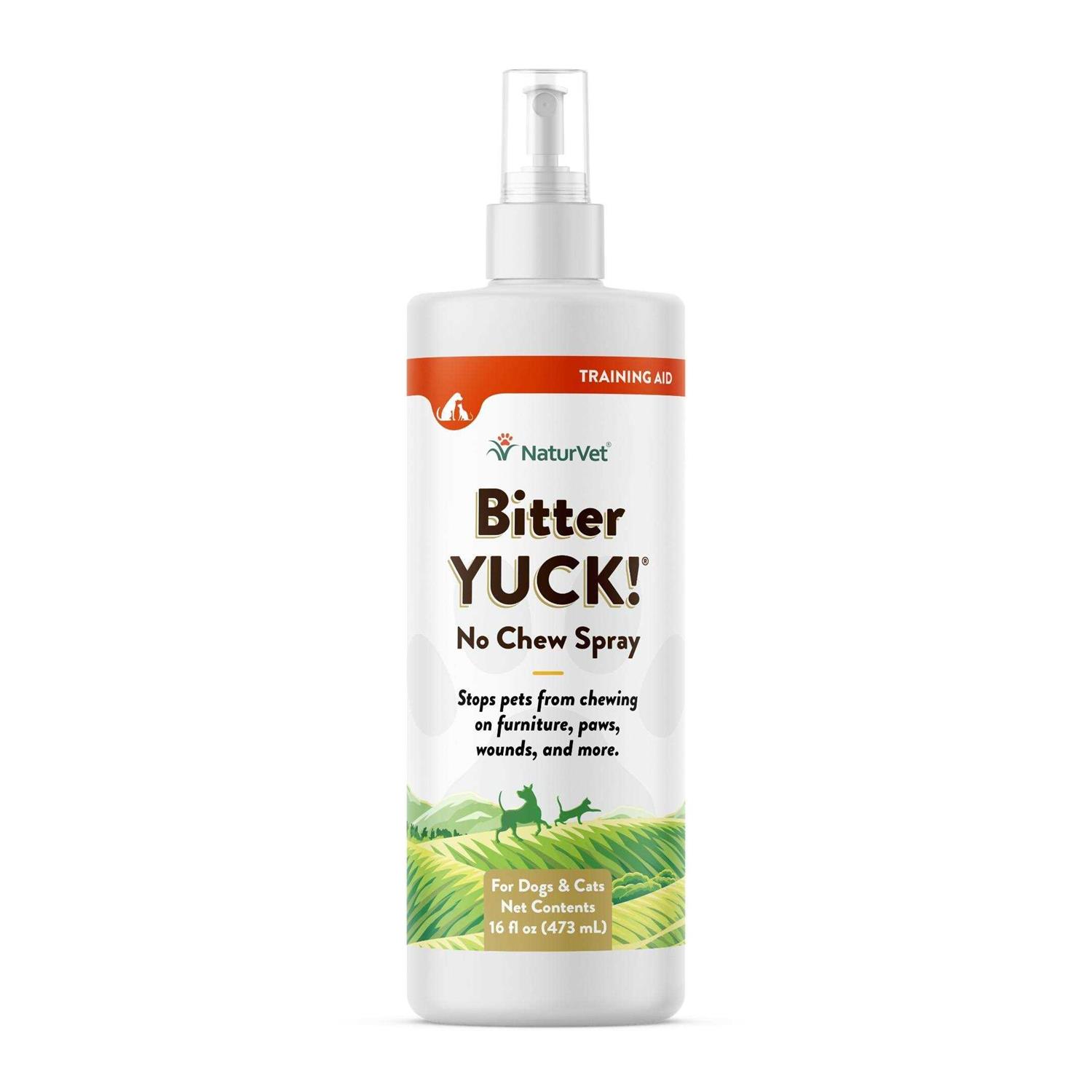 NaturVet Bitter Yuck! No Chew Spray - Healthber