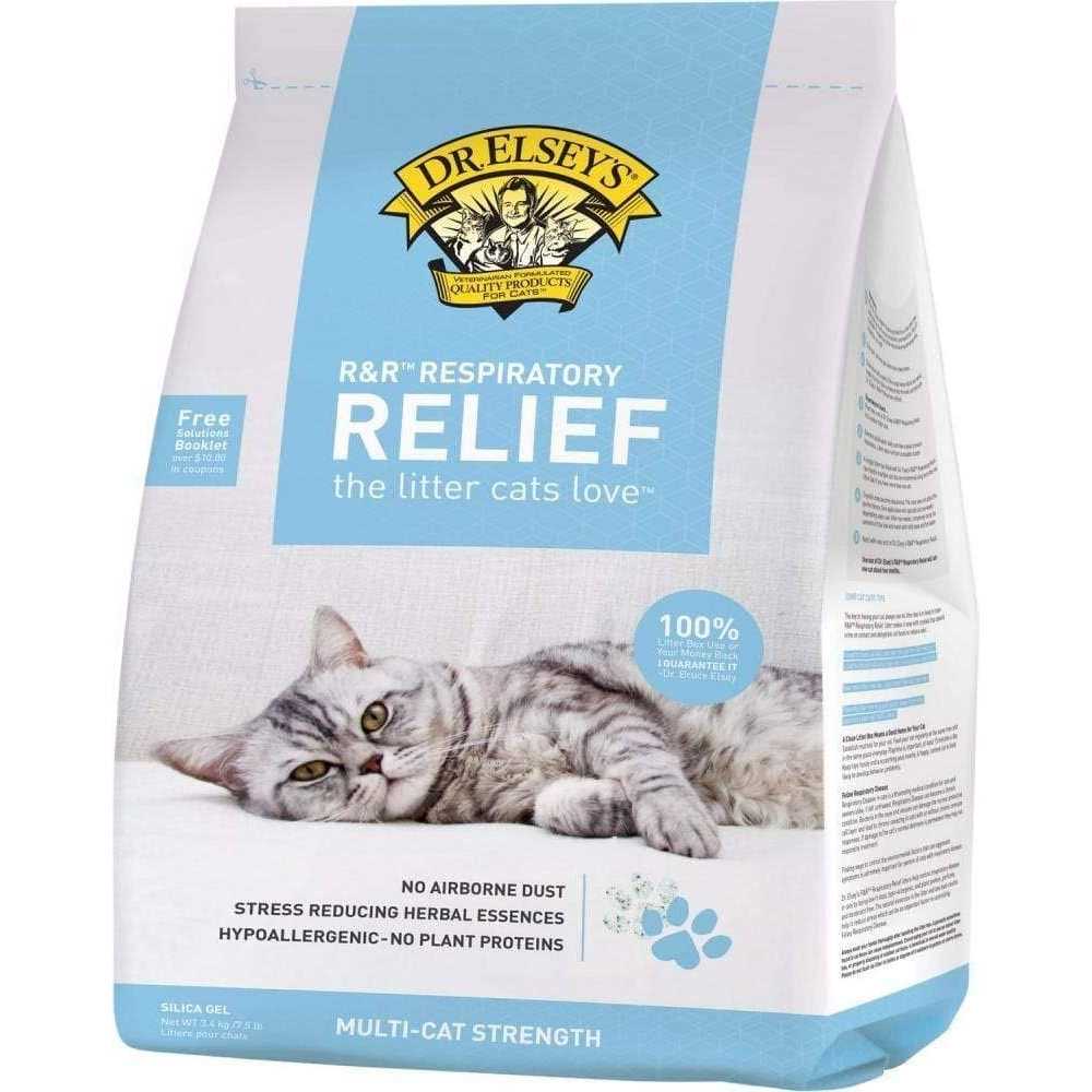 Dr. Elsey’s Precious Cat Respiratory Relief Silica Cat Litter - Healthber