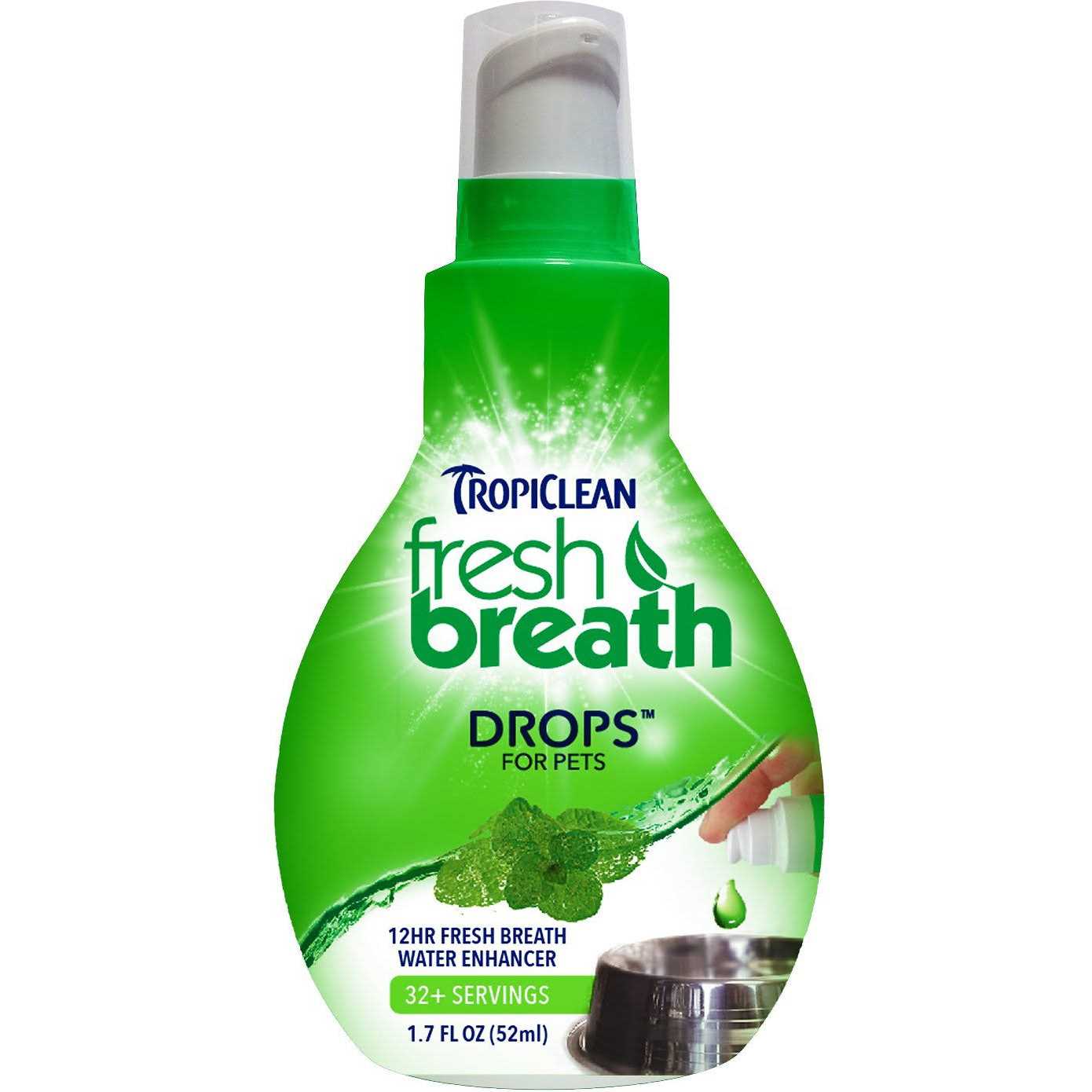 TropiClean Fresh Breath Drops - Healthber
