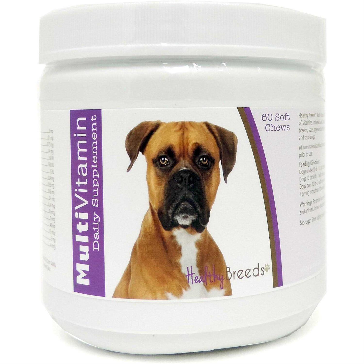 Healthy Breeds Multi-Vitamin Soft Chew Dog Supplement - Healthber