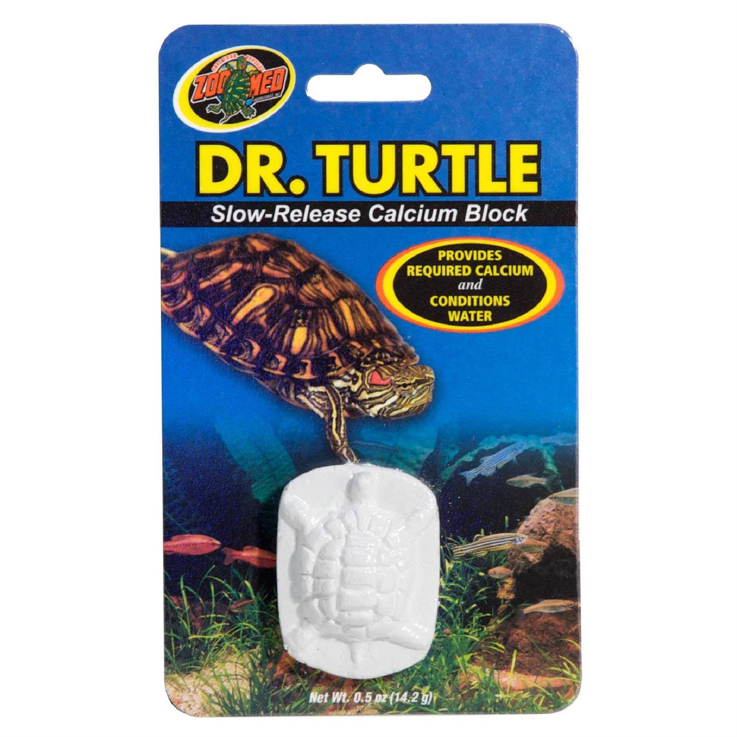 Zoo Med Dr Turtle Slow Release Calcium Block - Healthber
