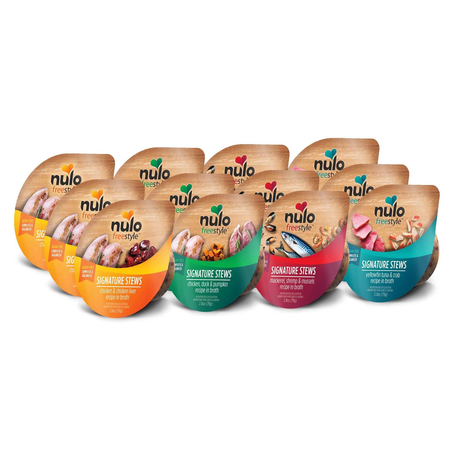 Nulo Freestyle Signature Stews Chicken & Chicken Liver Wet Cat Food - Healthber