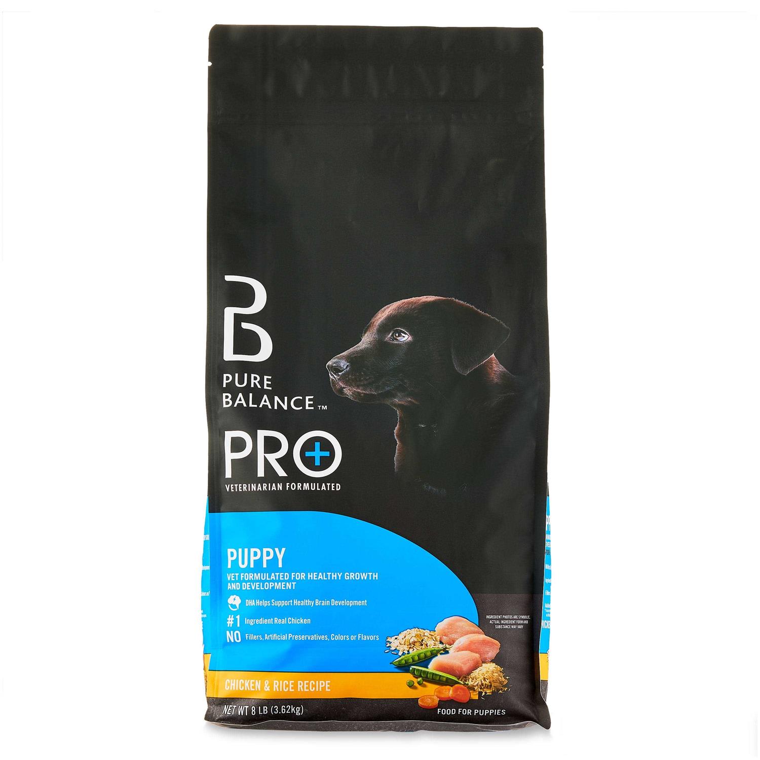 Pure Balance Pro+ Chicken & Rice Recipe Food for Puppies - Healthber