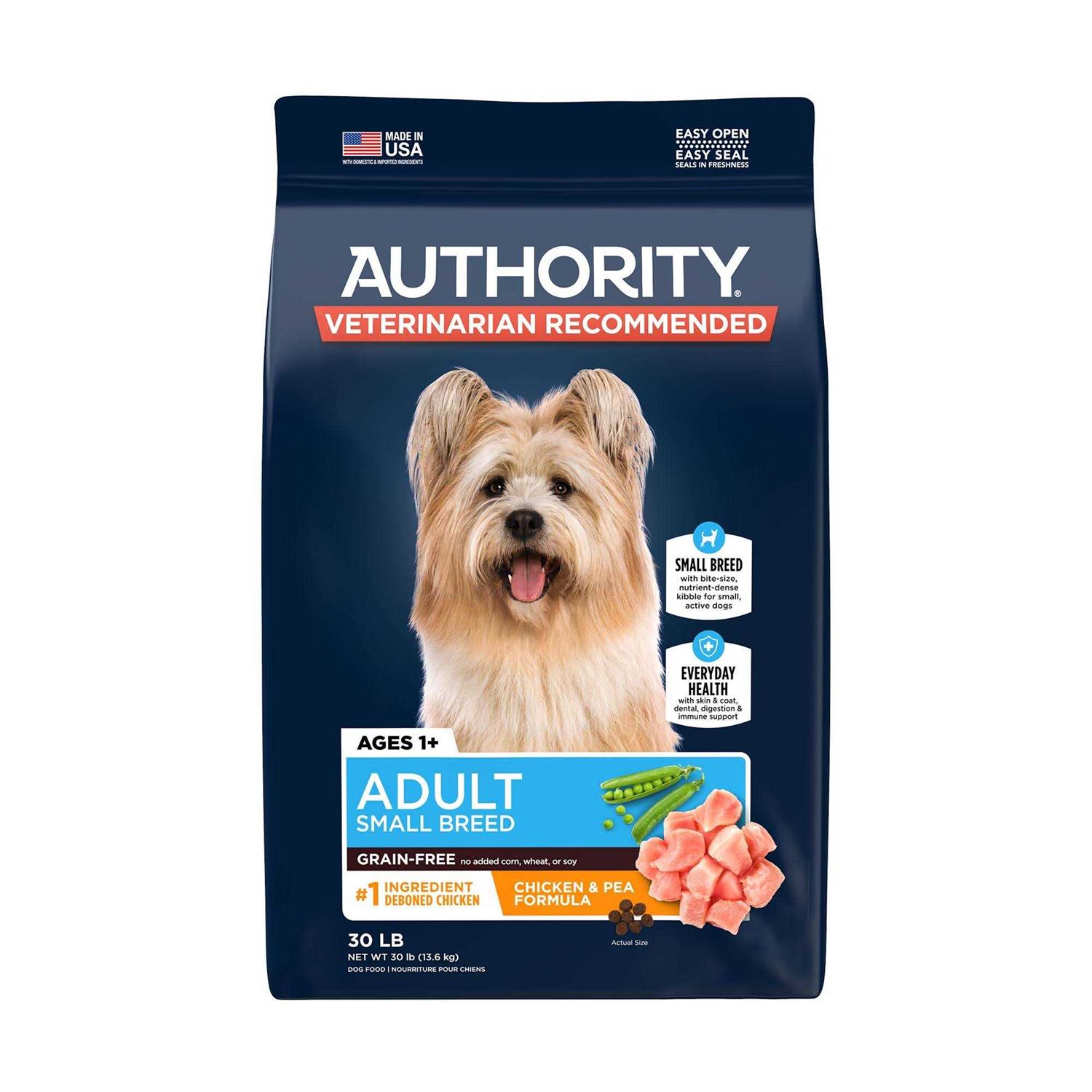 Authority Everyday Health Small Breed Adult Dry Dog Food - Healthber