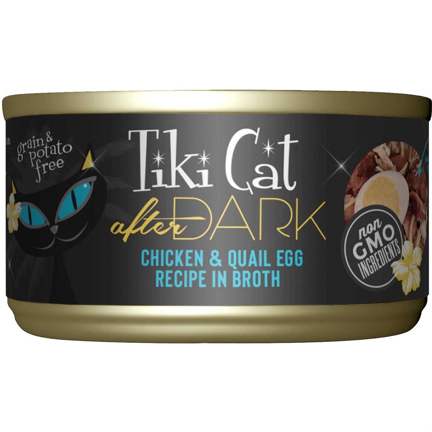 Tiki Cat After Dark Cat Food Chicken Quail - Healthber