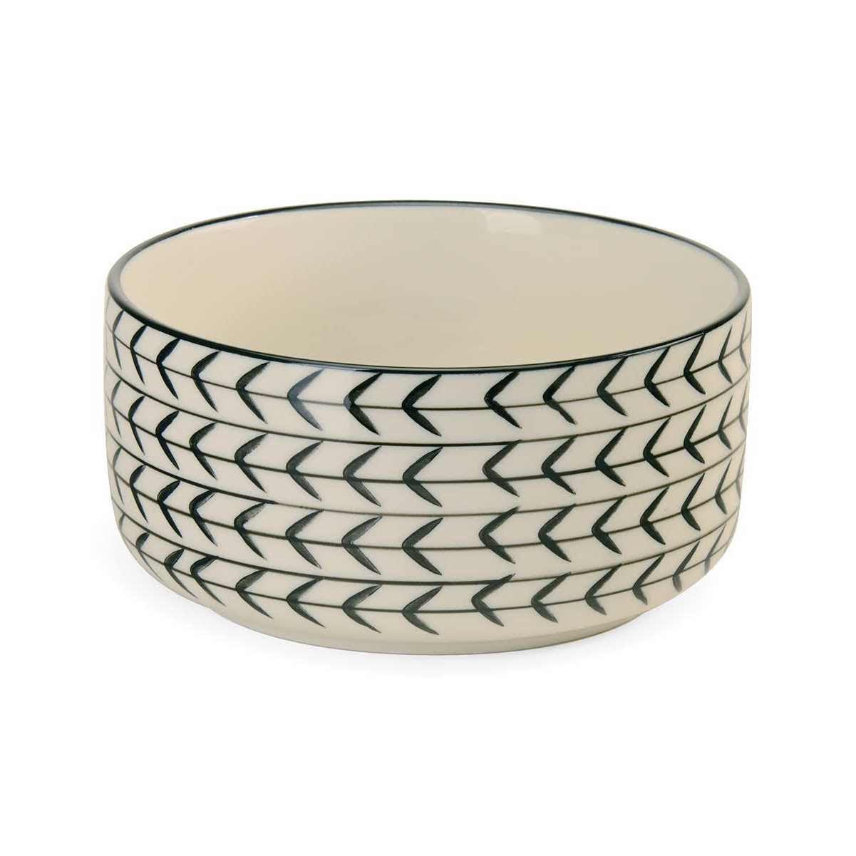 Signature Housewares Black Arrow Dog & Cat Bowl - Healthber