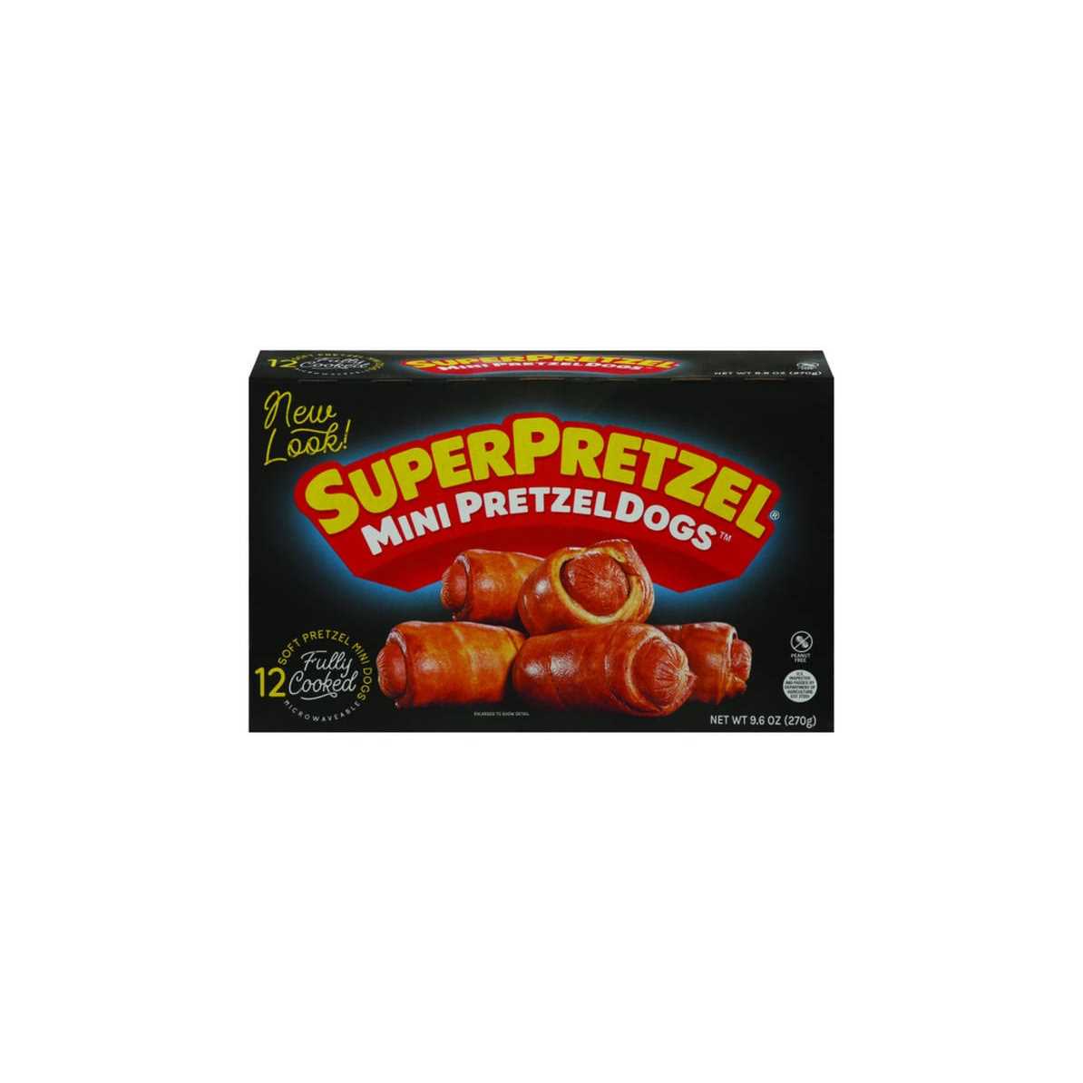 Superpretzel Mini Pretzeldogs - Healthber