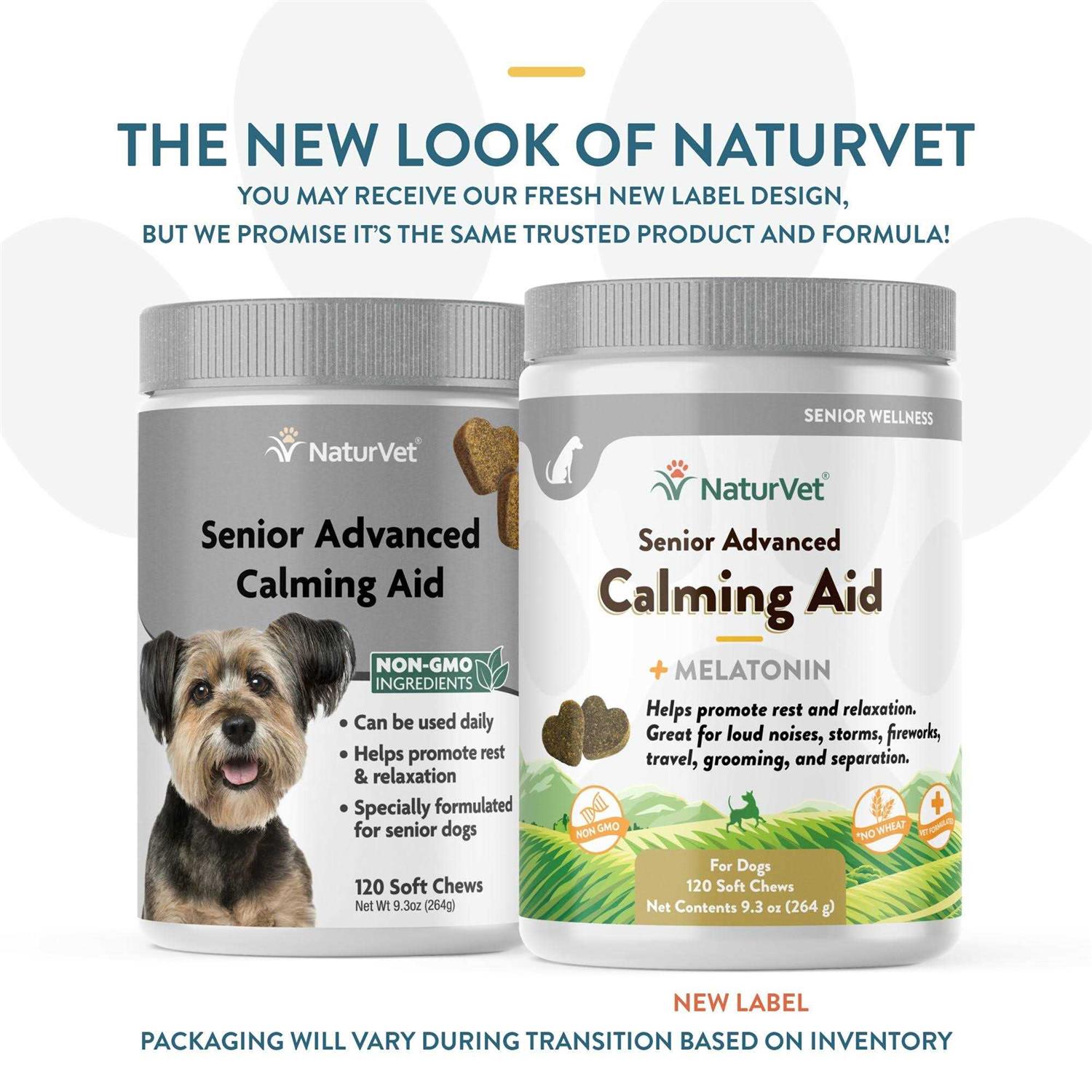 NaturVet Senior Advanced Calming Aid Soft - Healthber