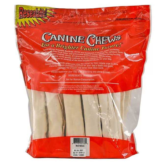 Canine Chews Premium All-Natural Beef Hide Canine Retrievers - Healthber