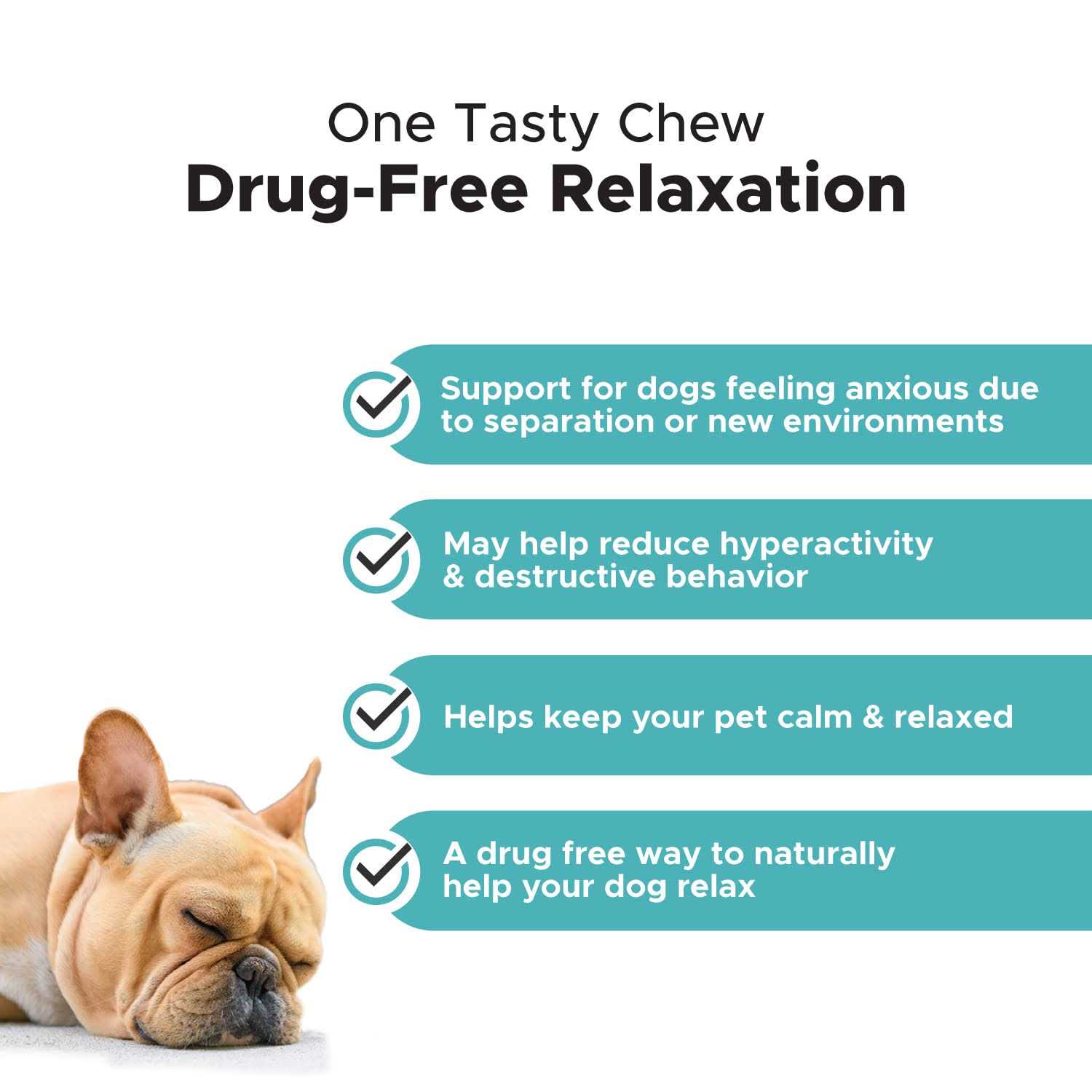 Pet Honesty Melatonin Calming Max Strength Dog Chew Supplement - Healthber