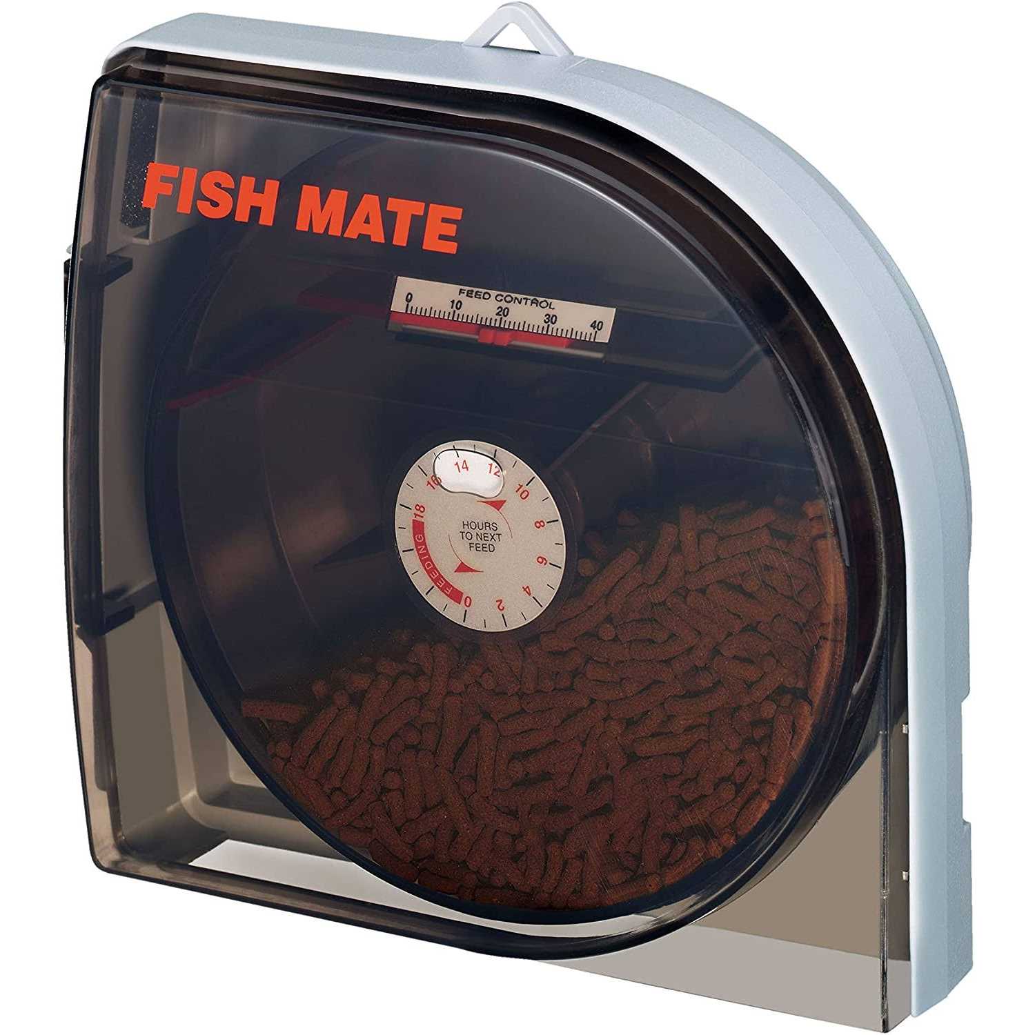 Fish Mate P21 Automatic Pond Fish Feeder - Healthber