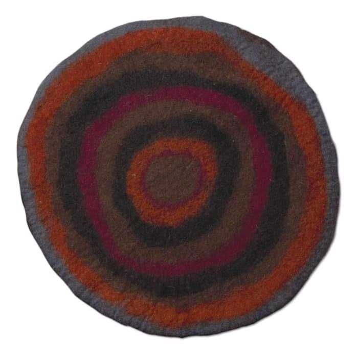 Dharma Dog Karma Cat Wool Mat Agate - Healthber