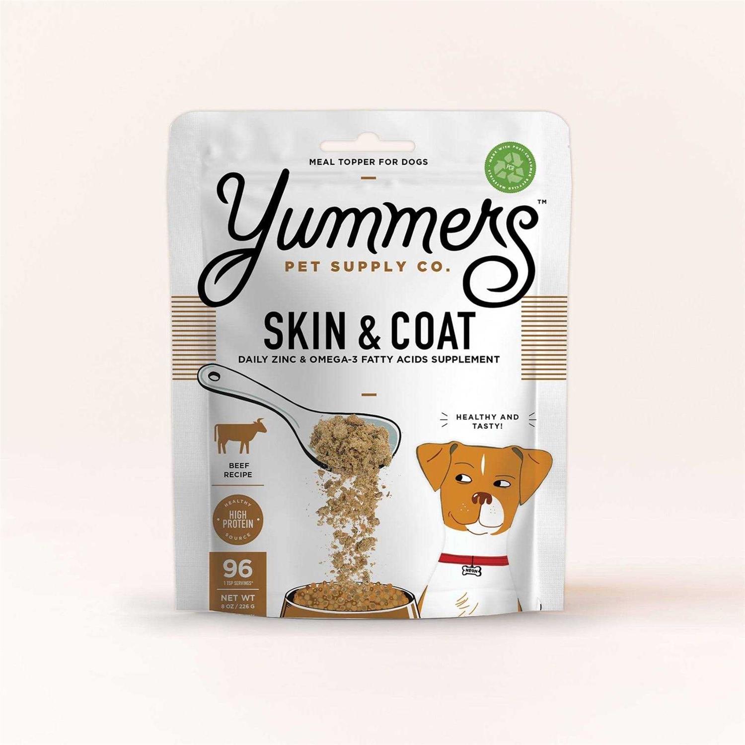 Yummers Skin & Coat Beef Dog Food - Healthber