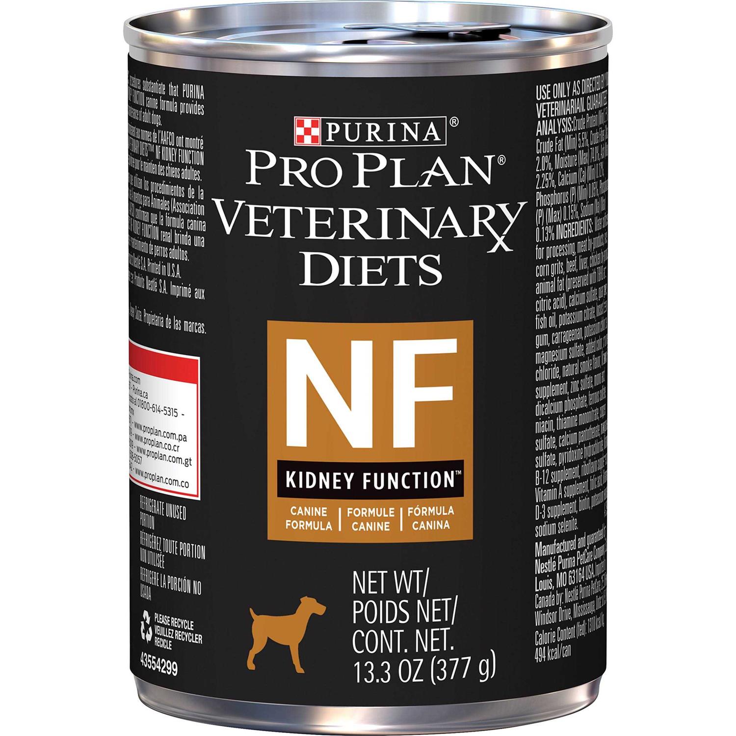 Purina Pro Plan Veterinary Diets NF Kidney Function Canine Formula Wet Dog Food - Healthber