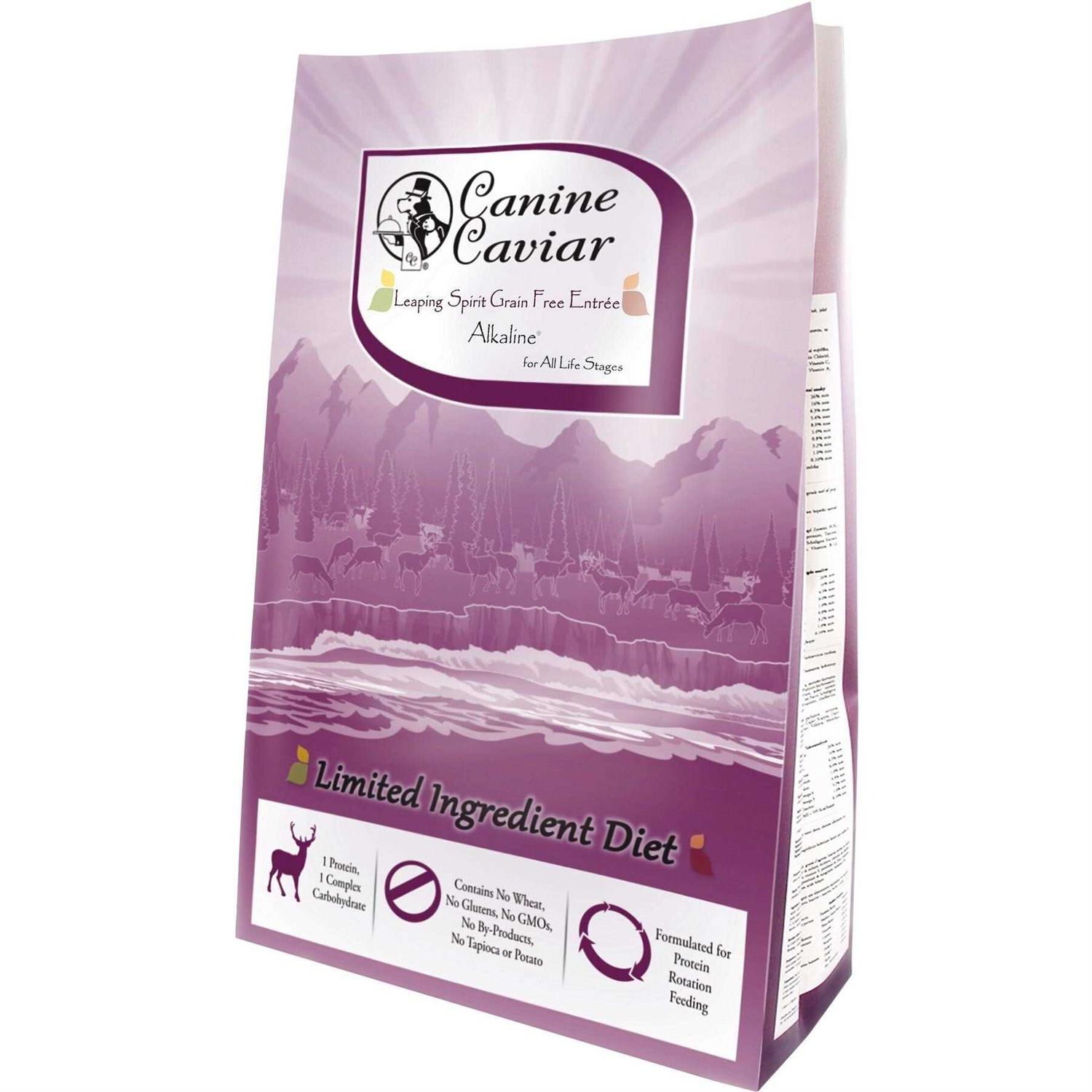 Canine Caviar Leaping Spirit Holistic Grain Free Entree Dry Dog Food - Healthber