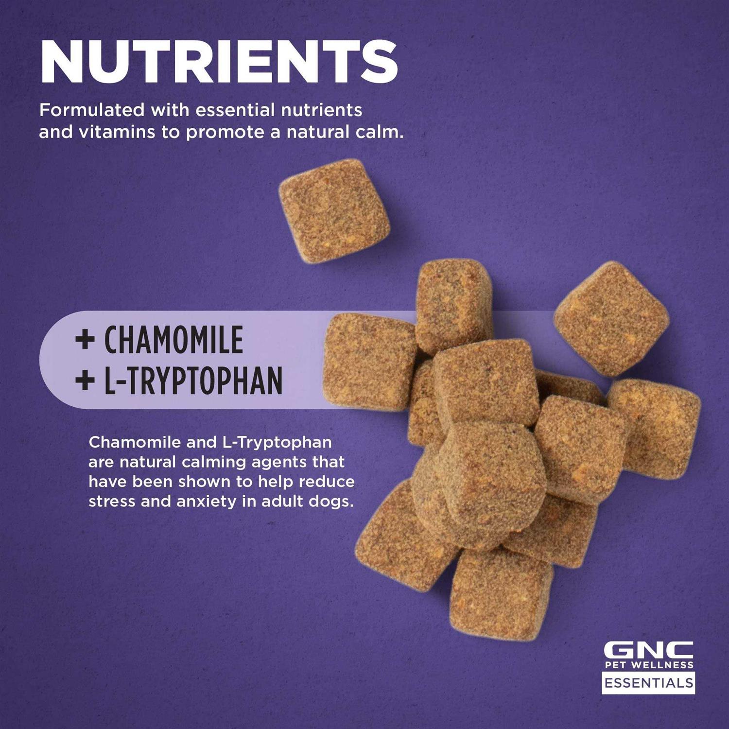 GNC Pet Wellness Essentials Dog Calming Soft Chews - Healthber
