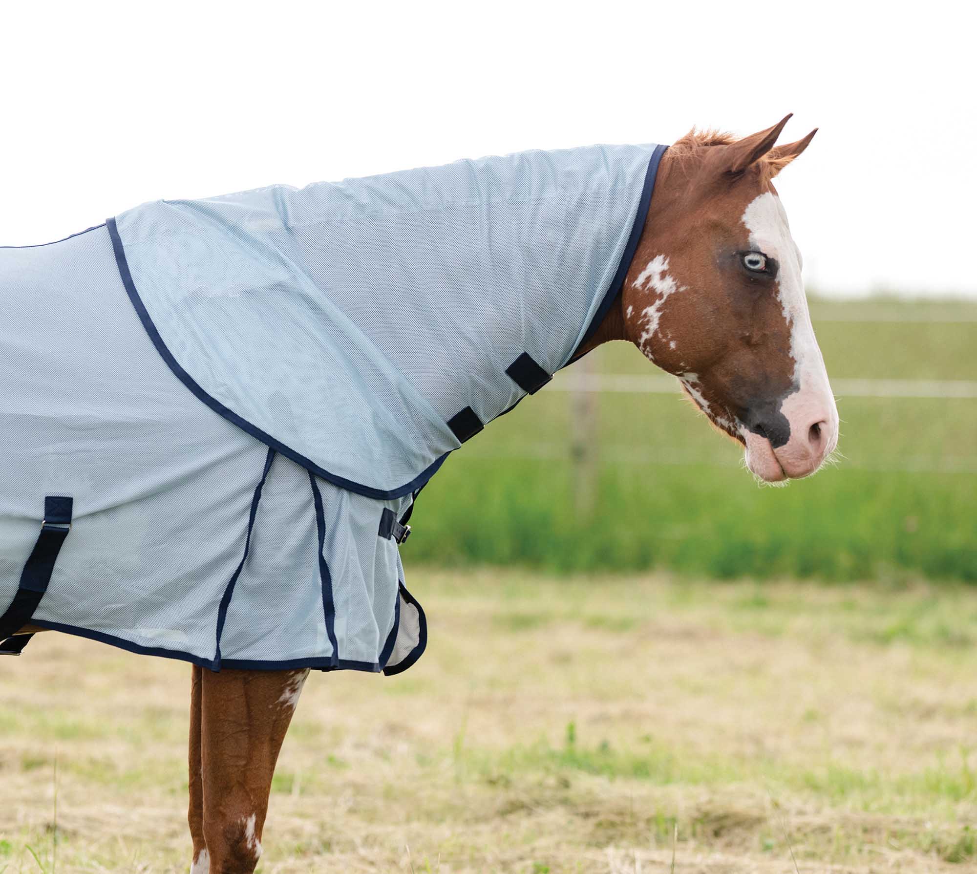 Professional's Choice Theramic Therapy Horse Fly Neck Cover - Healthber