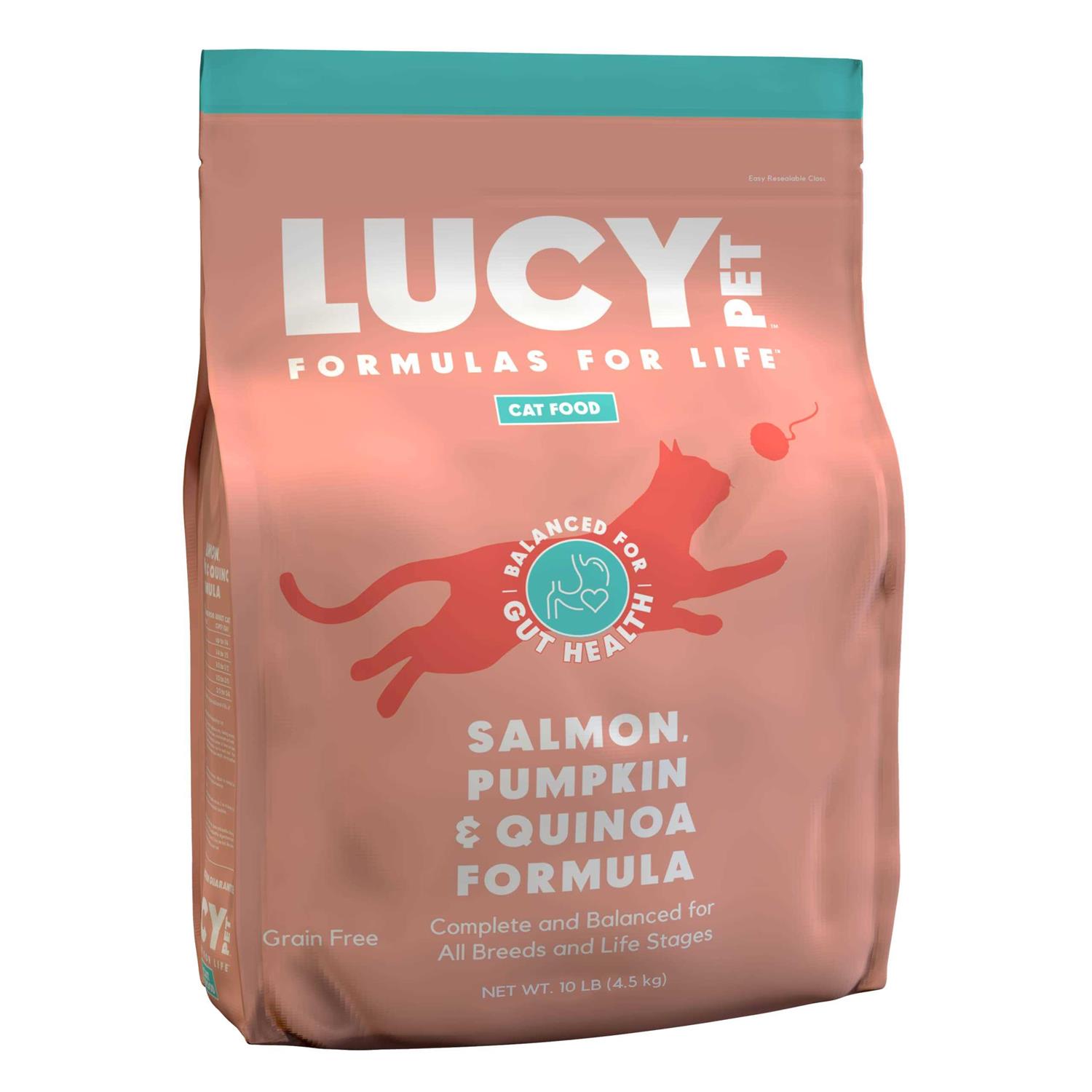 Lucy Pet Products Formulas for Life Dry Cat Food Salmon - Healthber