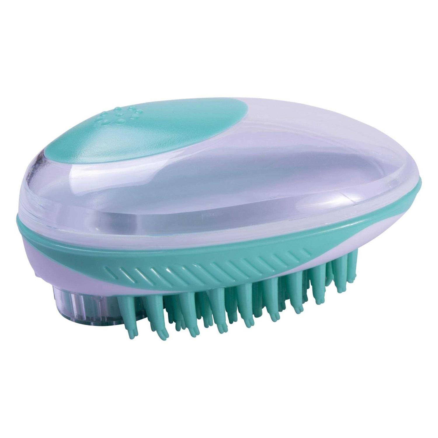 Pet Life Swasher Shampoo Dispensing Massage and Bathing Brush - Healthber