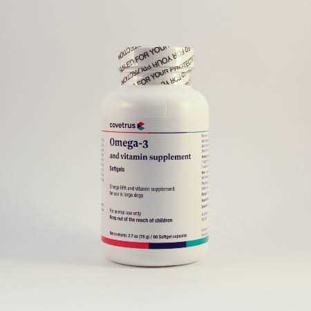 Omega Tri-V gel capsules for Cats & Small Dogs - Healthber