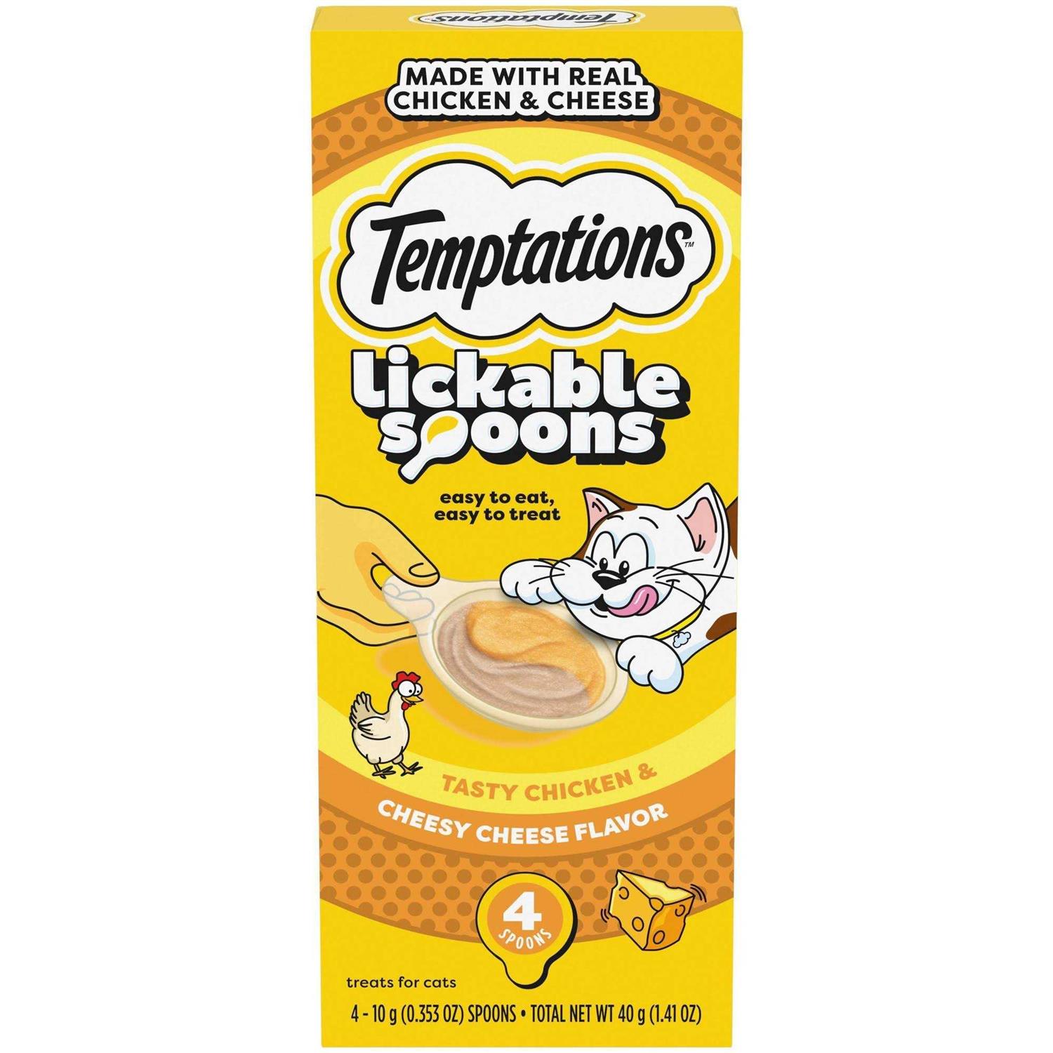 Temptations Lickable Spoons Cat Treats - Healthber