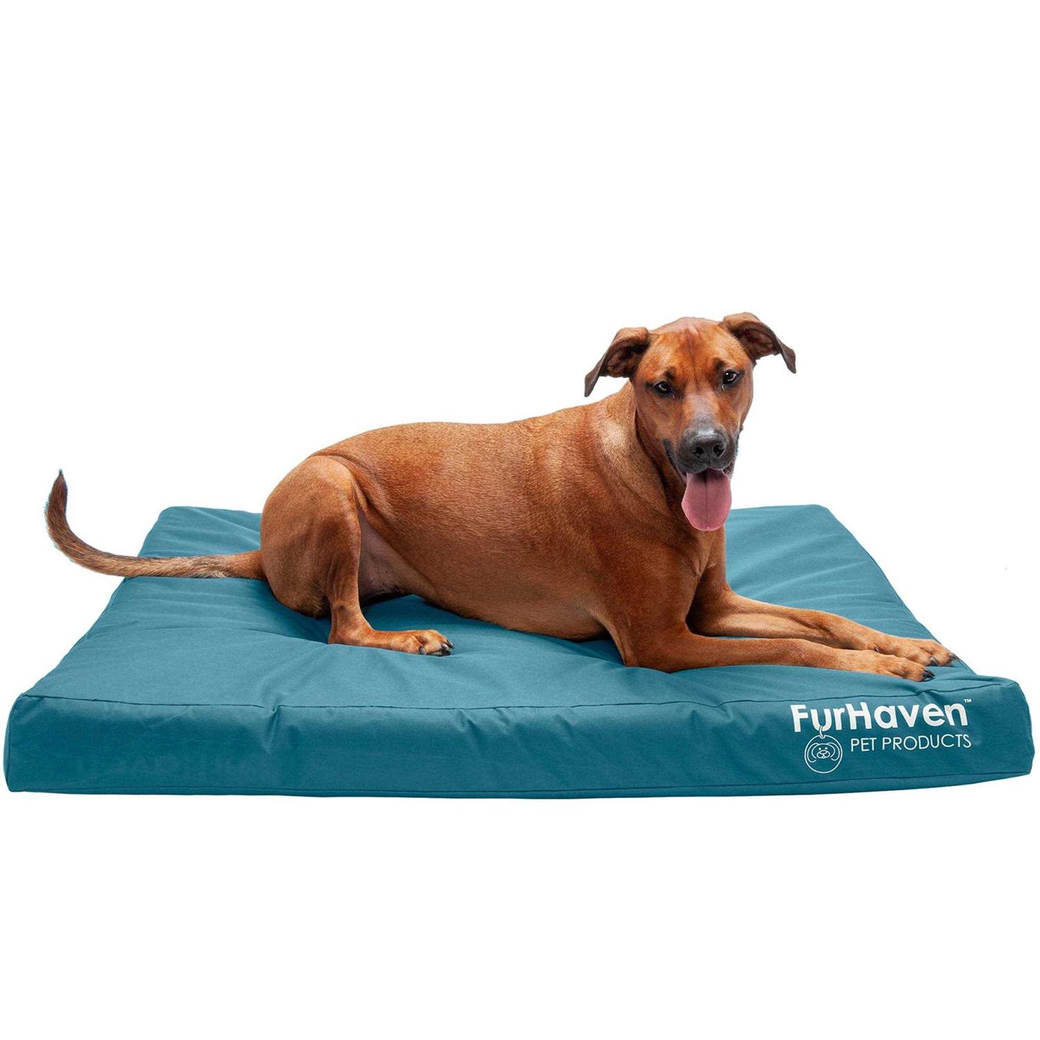 FurHaven Deluxe Dog Bed Indoor/Outdoor - Healthber