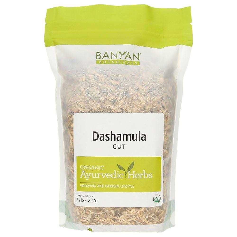 Banyan Botanicals Dashamula Whole Certified Organic, 1/2 Pound A Traditional Ayurvedic Formula for pacifying vata and Supporting Proper Function - Healthber