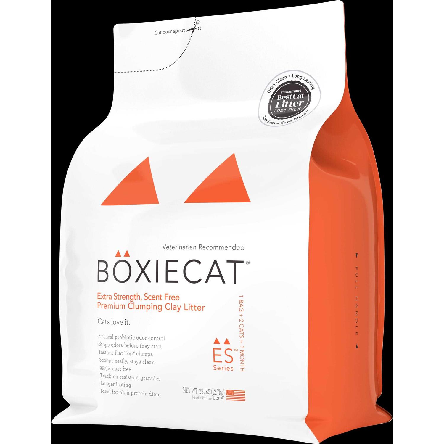 Boxiecat Extra Strength Premium Clumping Clay Cat Litter - Healthber