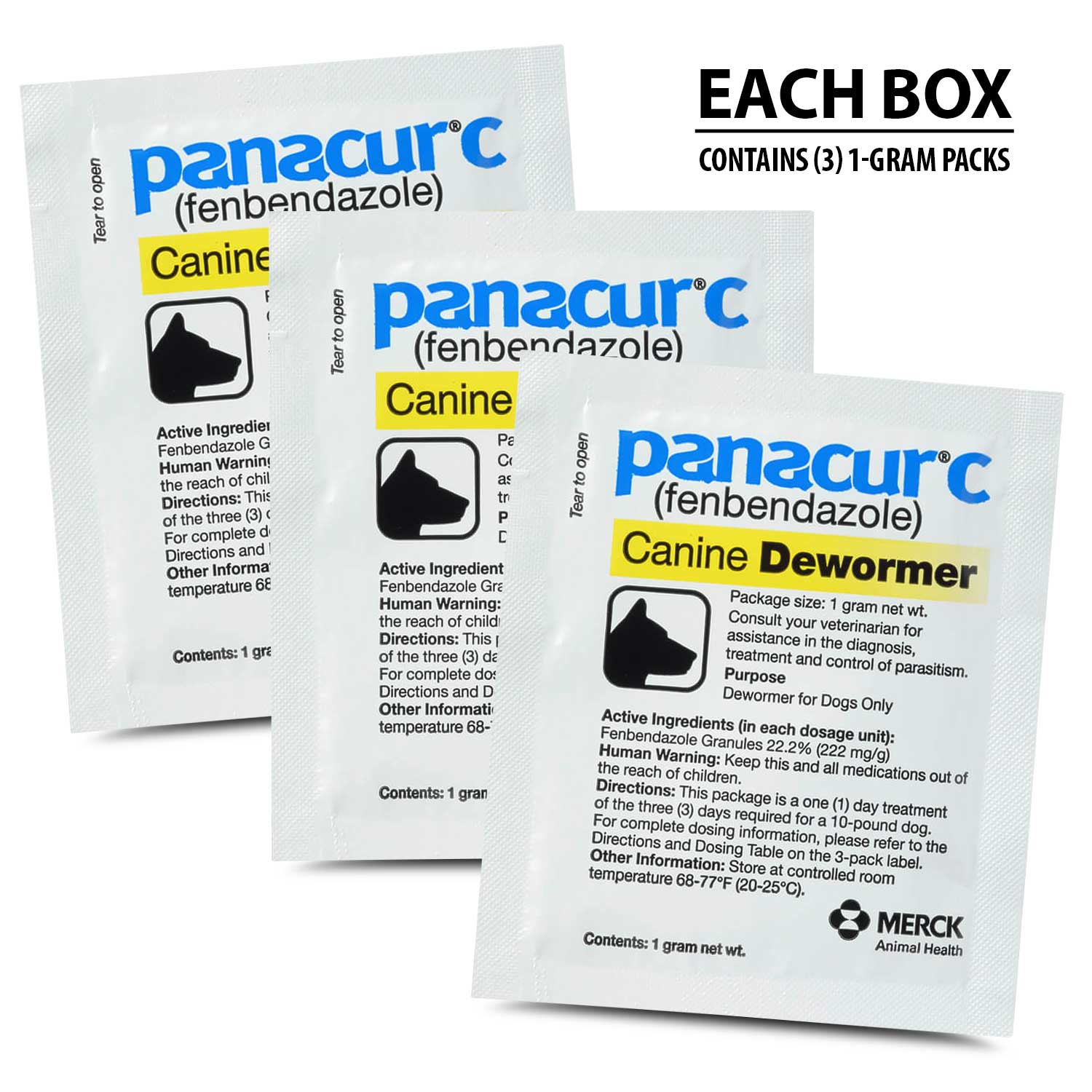 Panacur C Canine Dewormer (Fenbendazole Granules) - Healthber