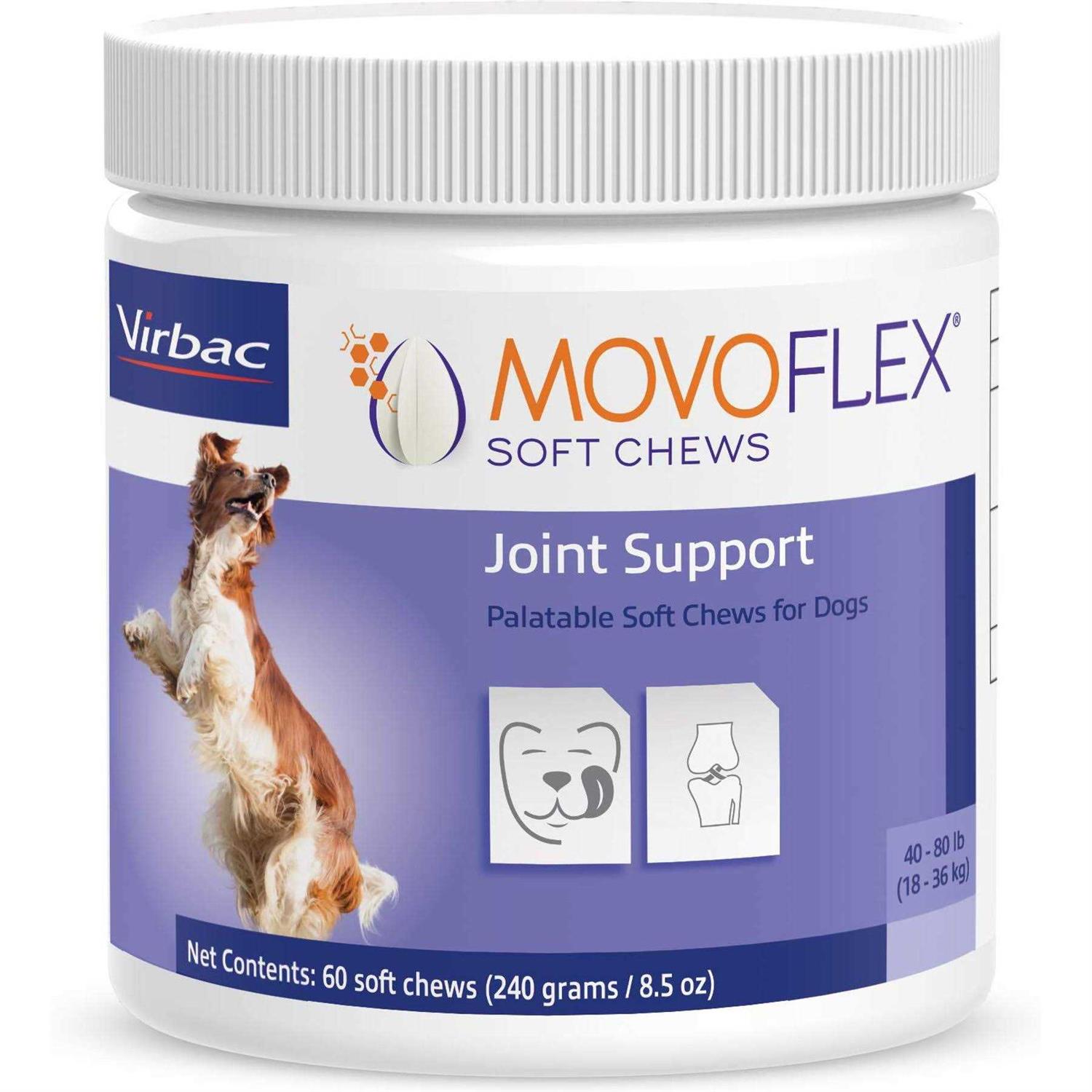 Movoflex Joint Support Soft Chews for Dogs - Healthber