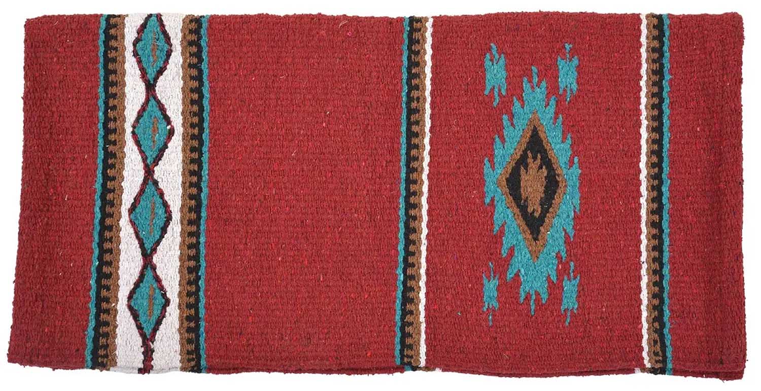 Diamond R Double Weave Saddle Blanket - Healthber