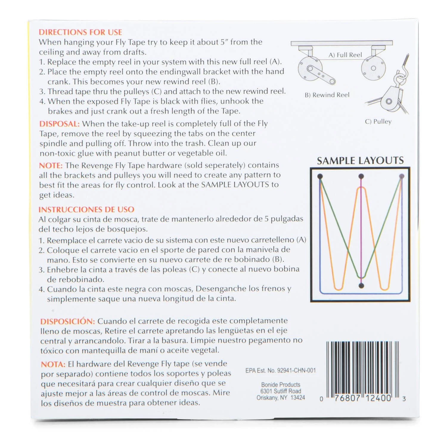 Revenge Sticky Fly Tape (& Accessories) - Healthber