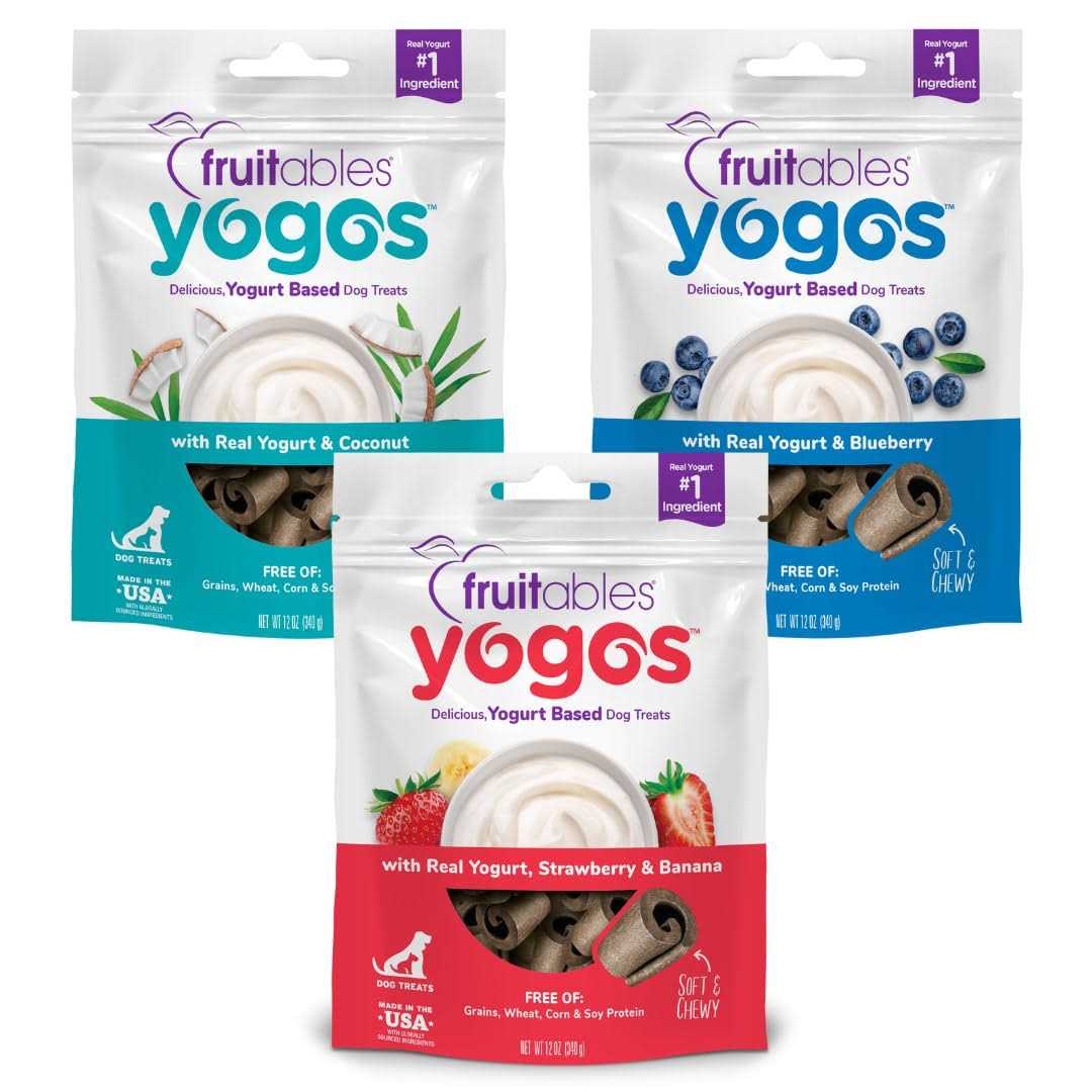 Fruitables Yogos Yogurt Dog Treats - Healthber