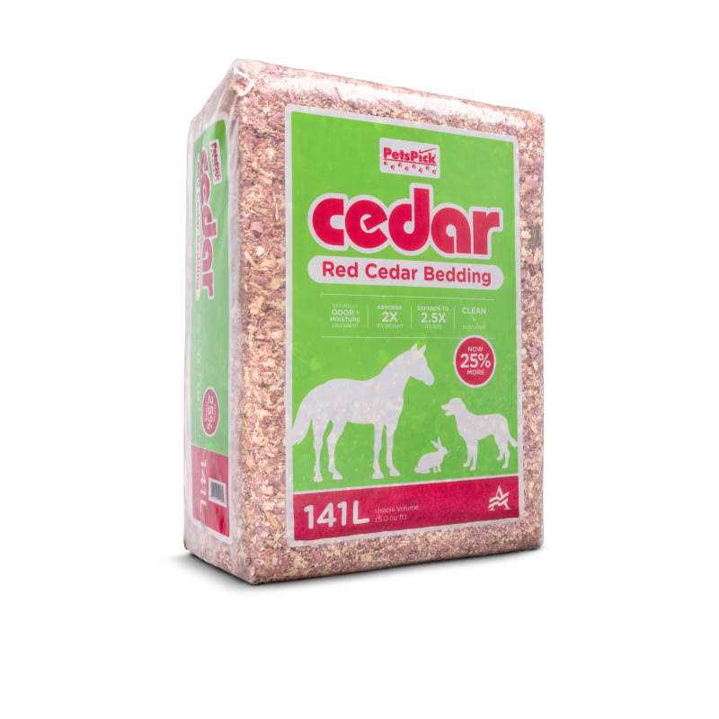PetsPick Pet Cedar Bedding - Healthber