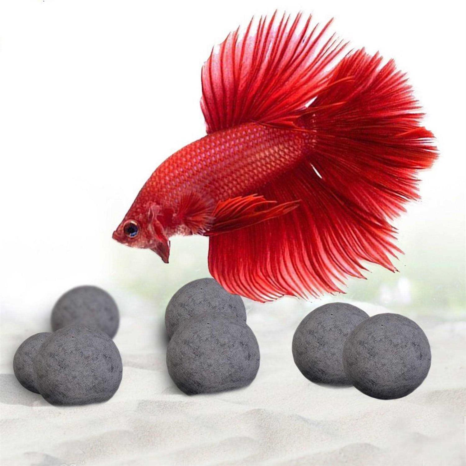 SunGrow Mineral Balls for Betta Water Conditioner with Over 30 Beneficial Elements - Healthber