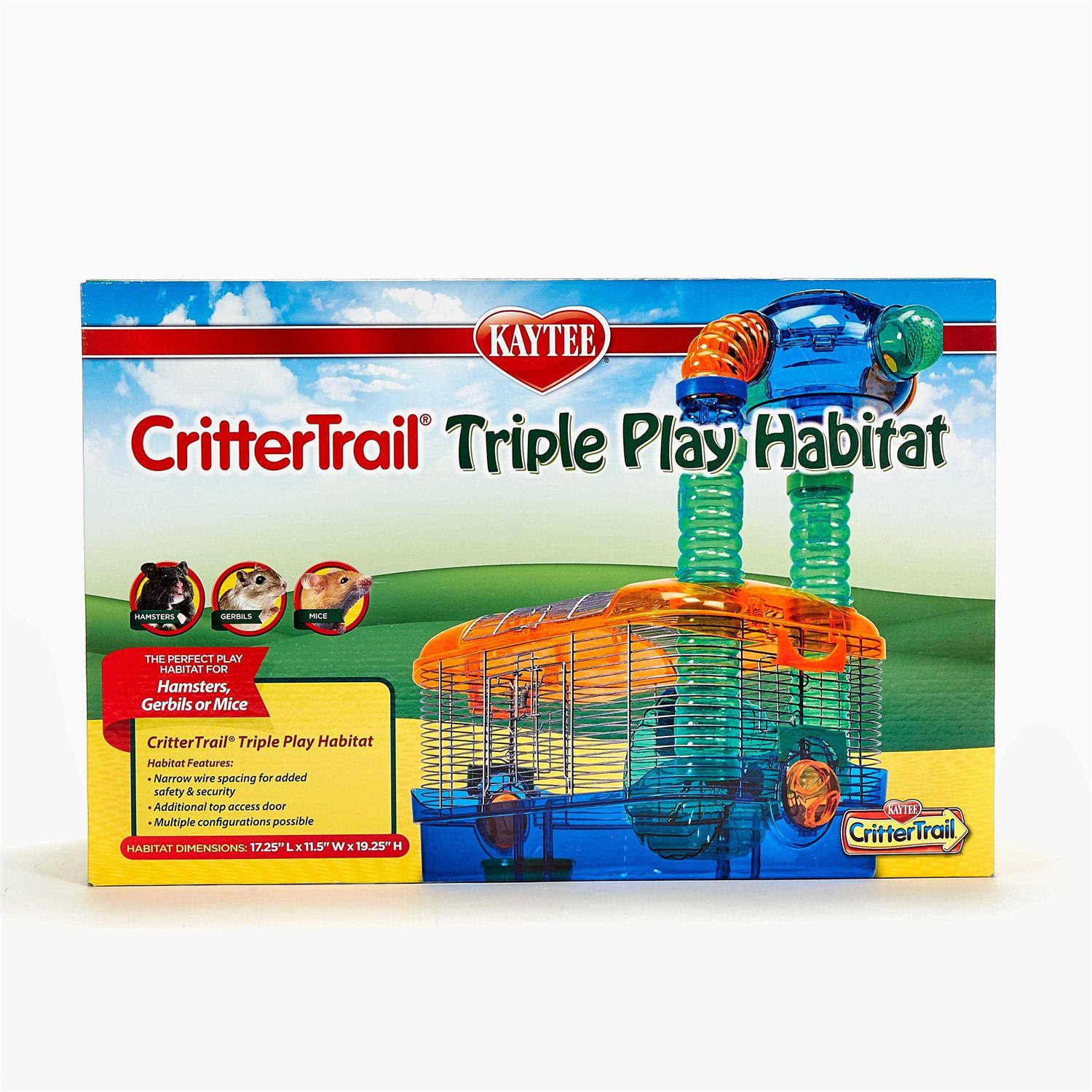 Kaytee Critter Trail Triple Play Habitat - Healthber