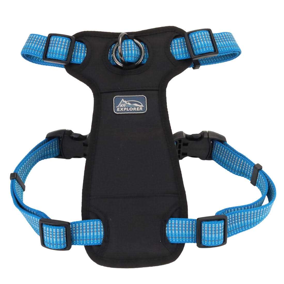 K9 Explorer Brights Reflective Front-Connect Harness - Healthber