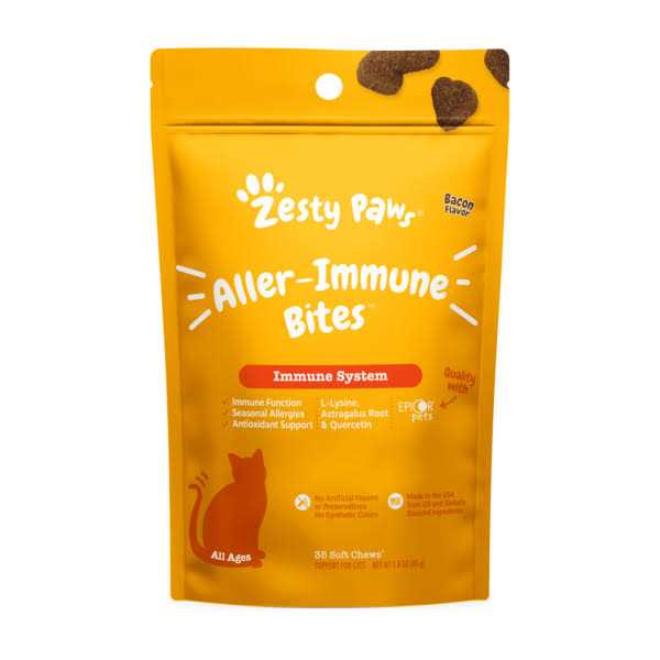 Zesty Paws Aller-Immune Cat Bites - Healthber