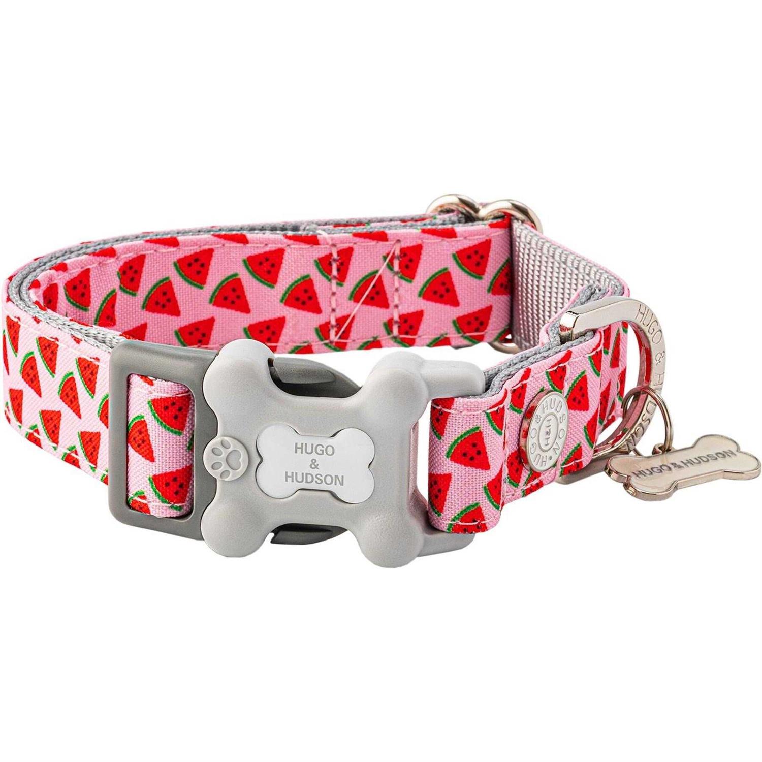 HUGO & HUDSON Fabric Nylon Dog Collar - Healthber