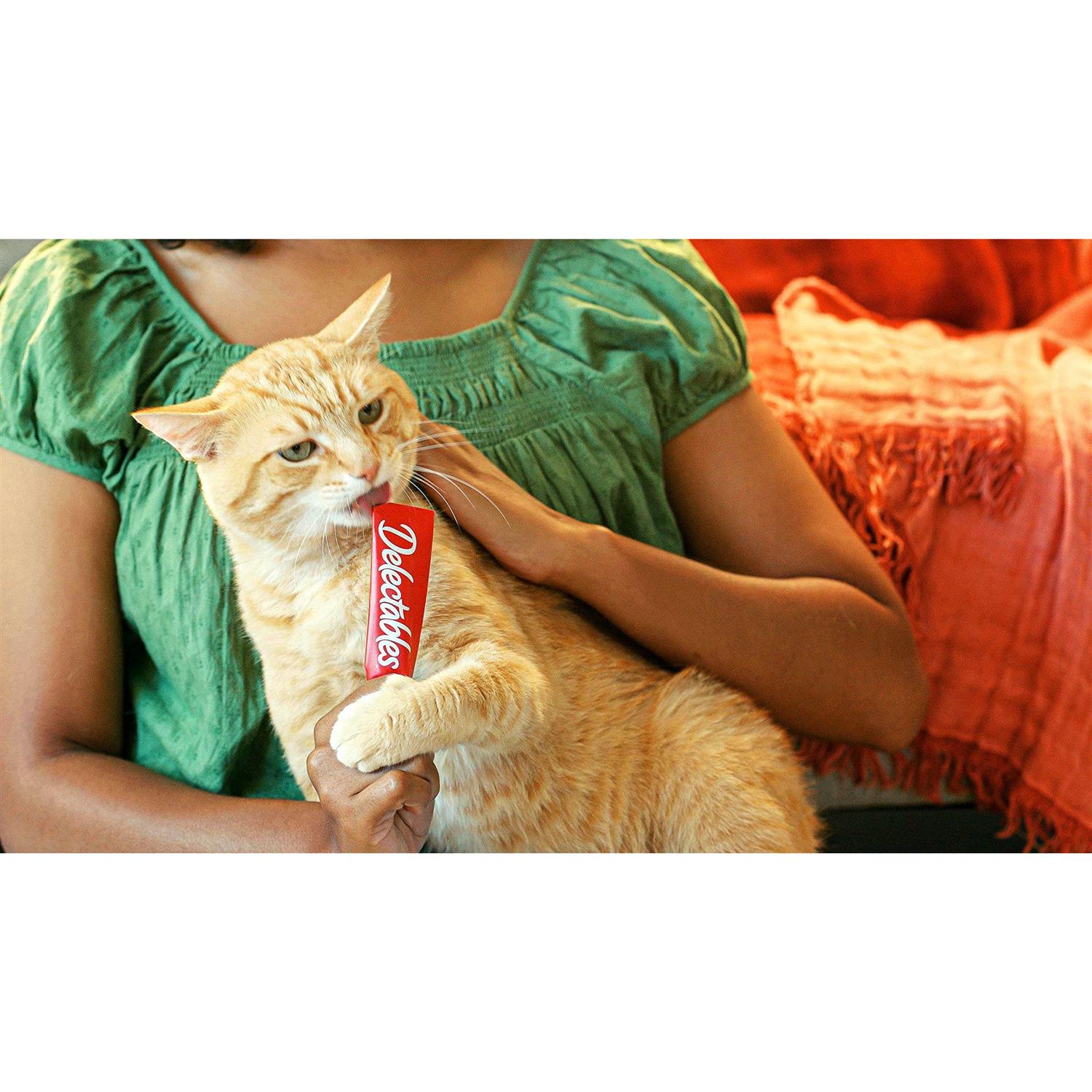 Hartz Delectables Squeeze Up Variety Pack Interactive Lickable Wet Cat Treat - Healthber