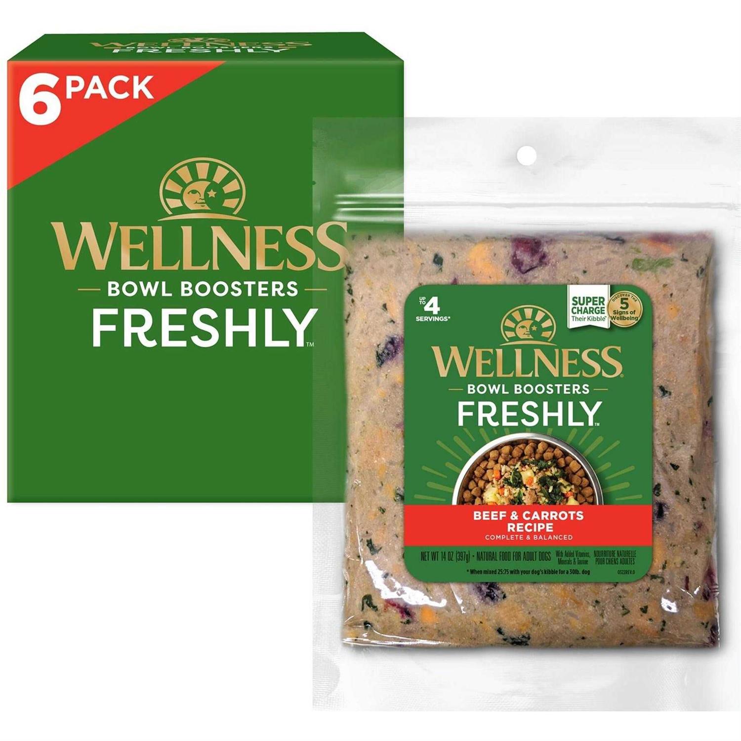 Wellness Bowl Boosters Freshly Chicken & Butternut Squash Frozen Dog Food - Healthber