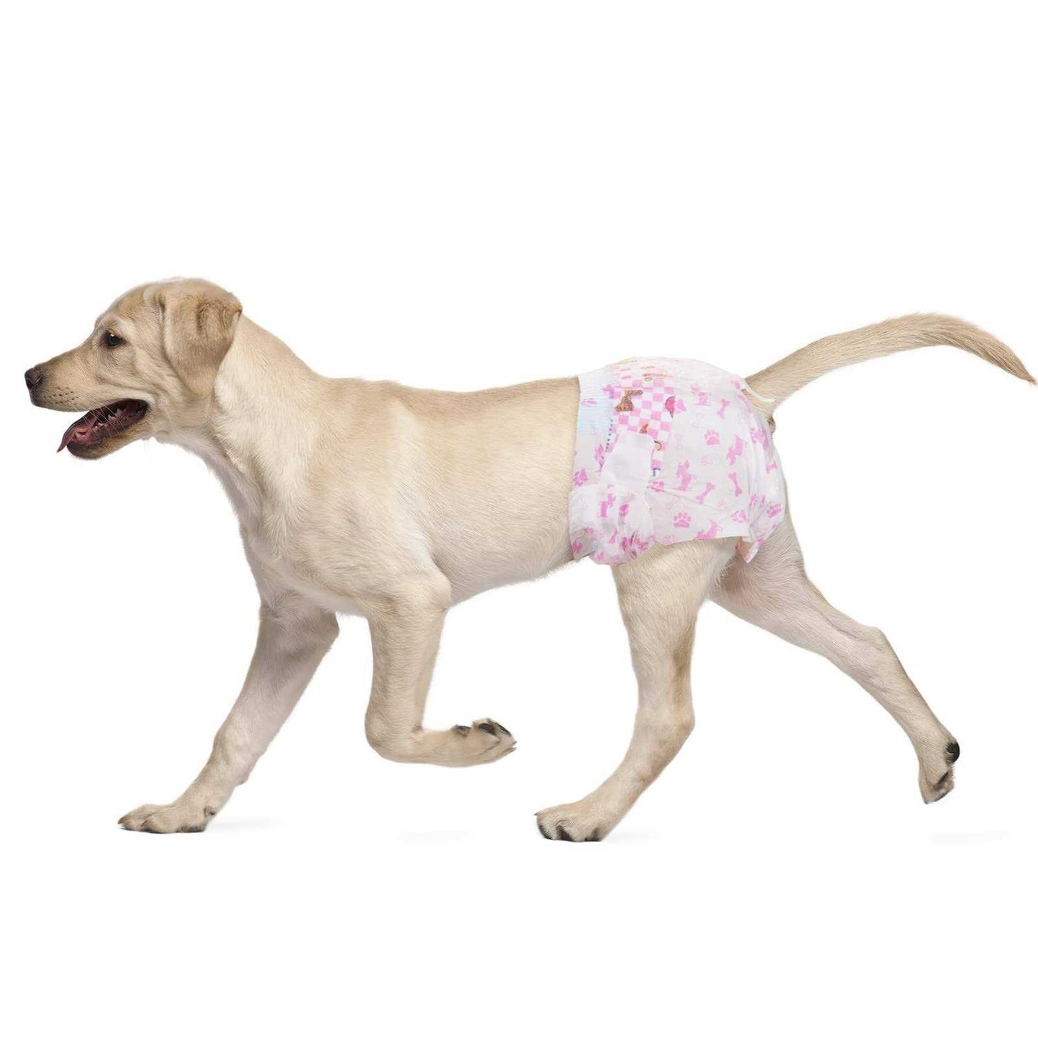 Dono Disposable Dog Diapers Female Super Absorbent Doggie Diaper Rapid-Dry Gel Technology Puppy Diapers - Healthber