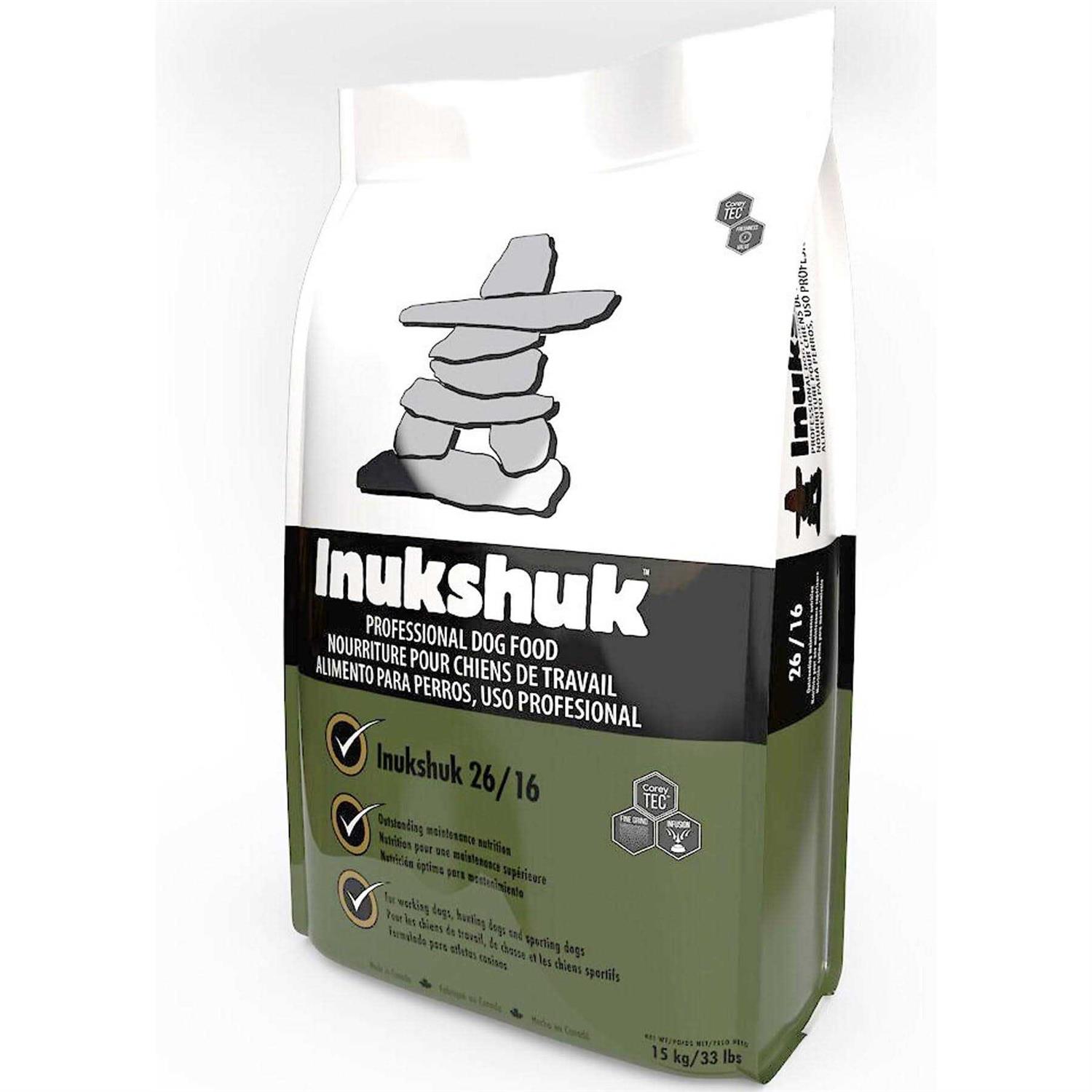 Inukshuk 26/16 Dog Food 33lb - Healthber