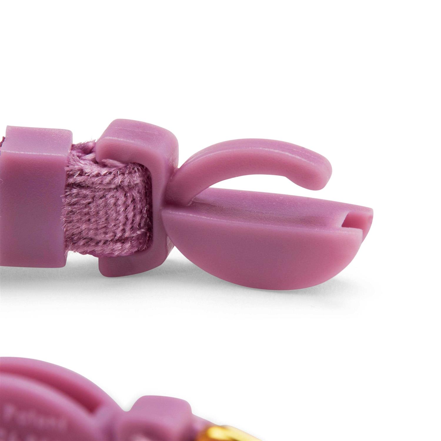 YOULY The Heir Velvet Adjustable Purple Kitten Collar - Healthber