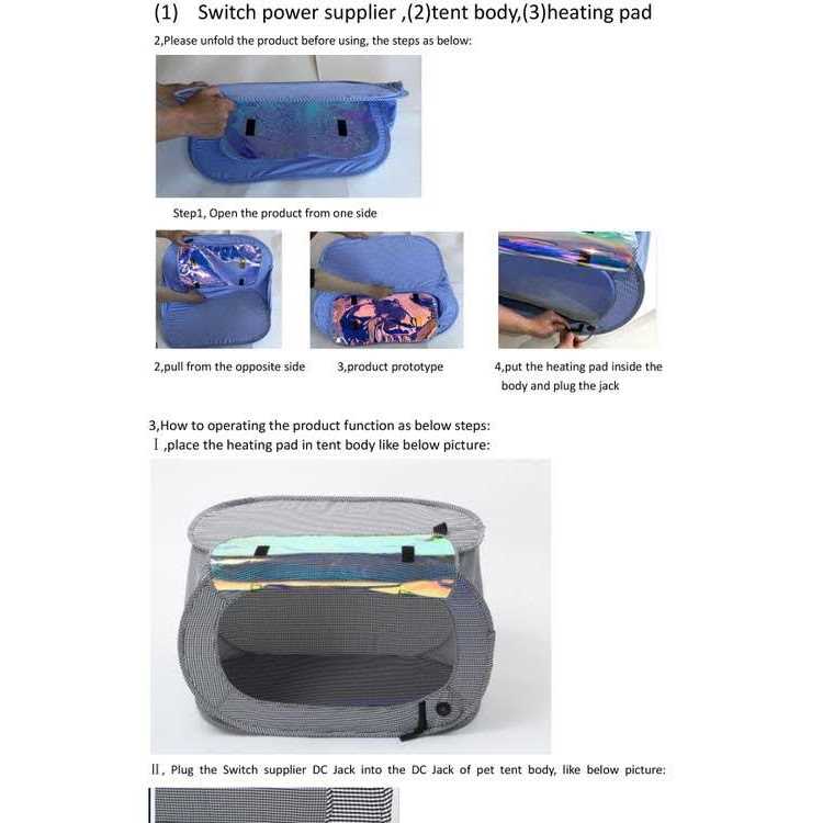 Pet Life Enterlude Electronic Heating Lightweight & Collapsible Pet Tent - Healthber