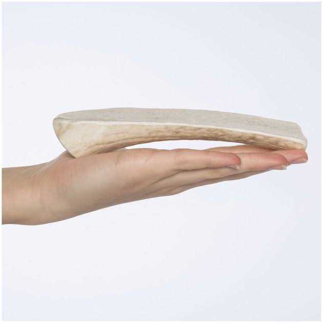 Bones & Chews Made in USA Elk Antler Split with Liver Flavor Dog Chew - Healthber