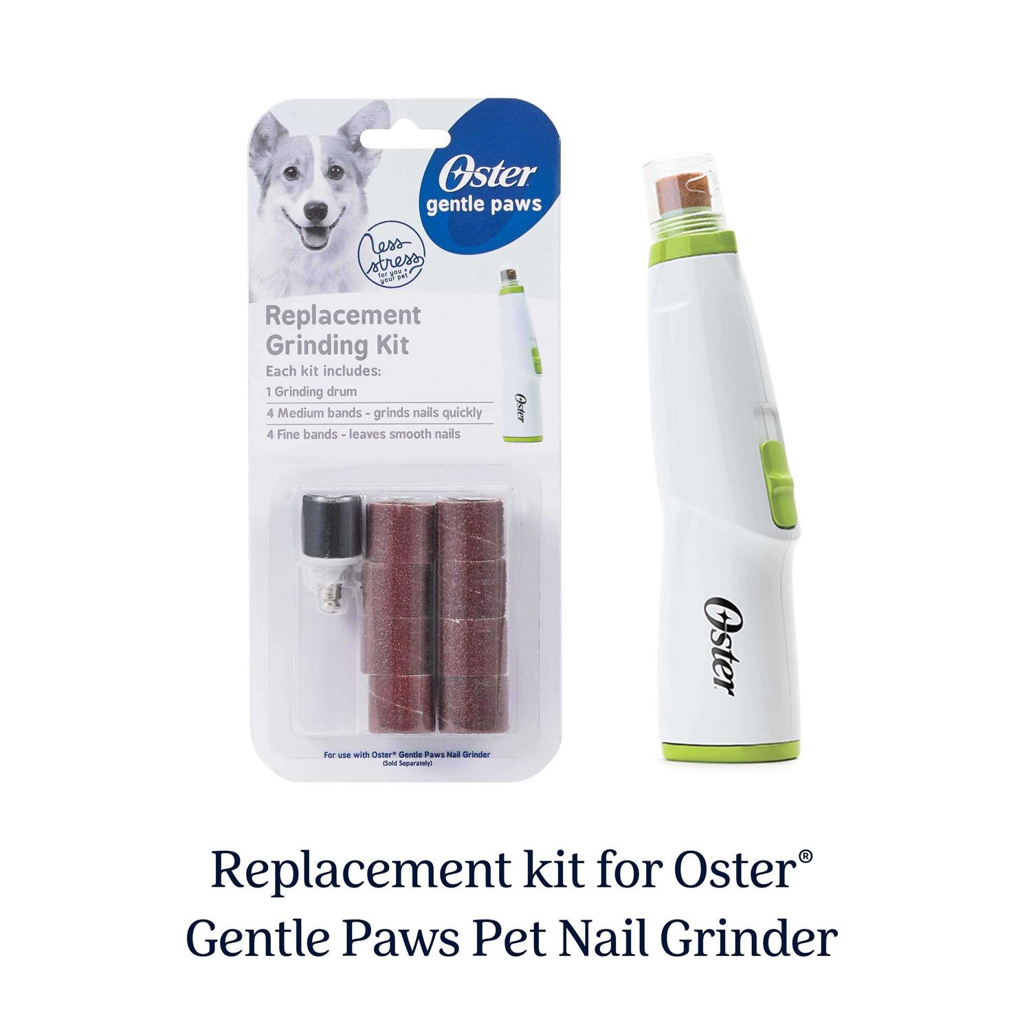 Oster Gentle Paws Nail Grinder Replacement Bands Accessory Kit for Dog and Cats - Healthber